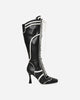 Nii Hai Wmns The Boxer Boots In Black Black Boots Knee SS22SHOENHB BLK