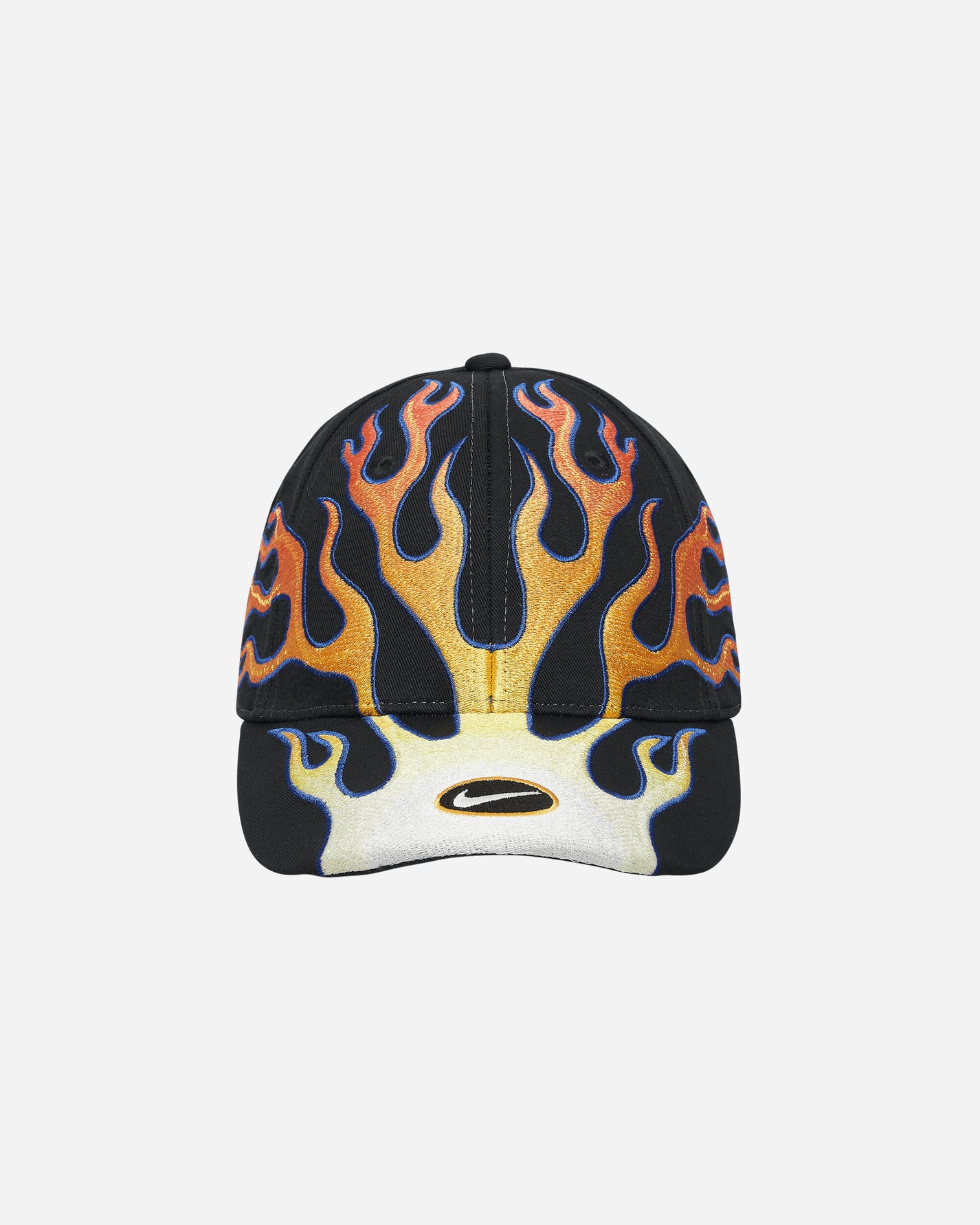 Nike U Nk Club Cap S Og Flame S24 L Black Hats Caps HV6642-010