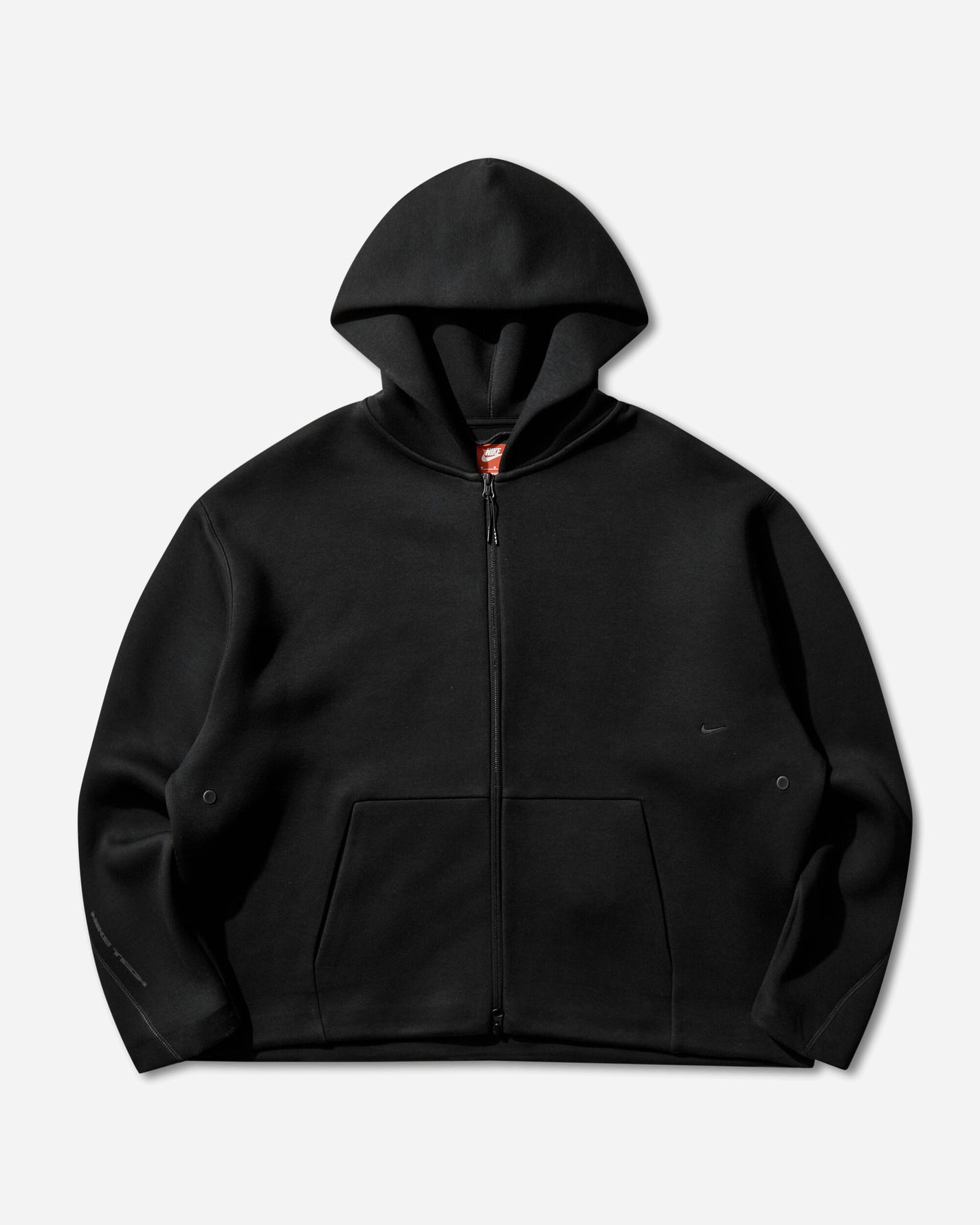 Nike Nike Sportswear Tech Men's Full-Zip Fleece Hoodie Black/Black Sweatshirts Hoodies IF1319-010