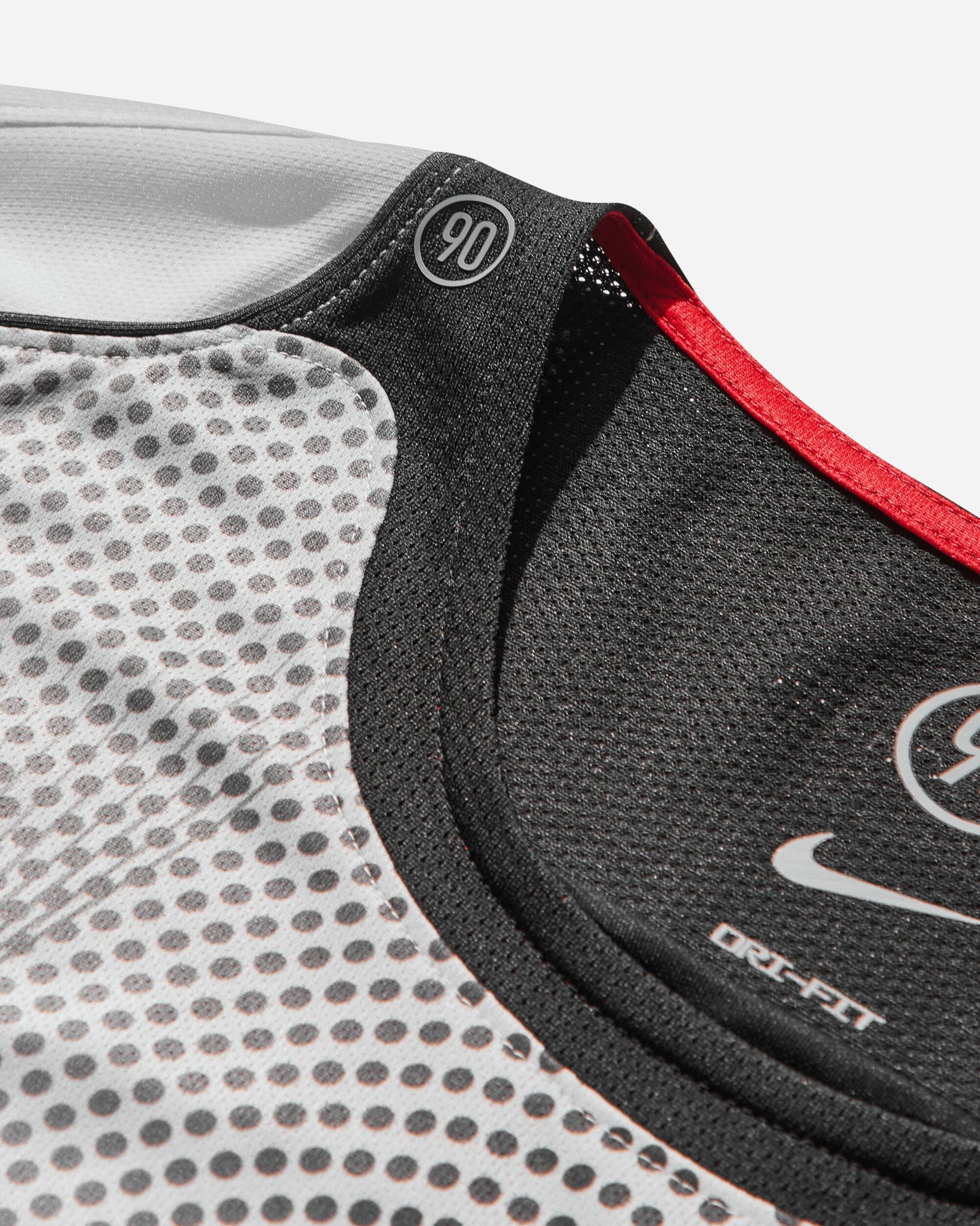 Nike M Nk Df T90 Top Long Sleeve X Slam Jam White/Pure Platinum/Black T-Shirts Longsleeve IO8392-100