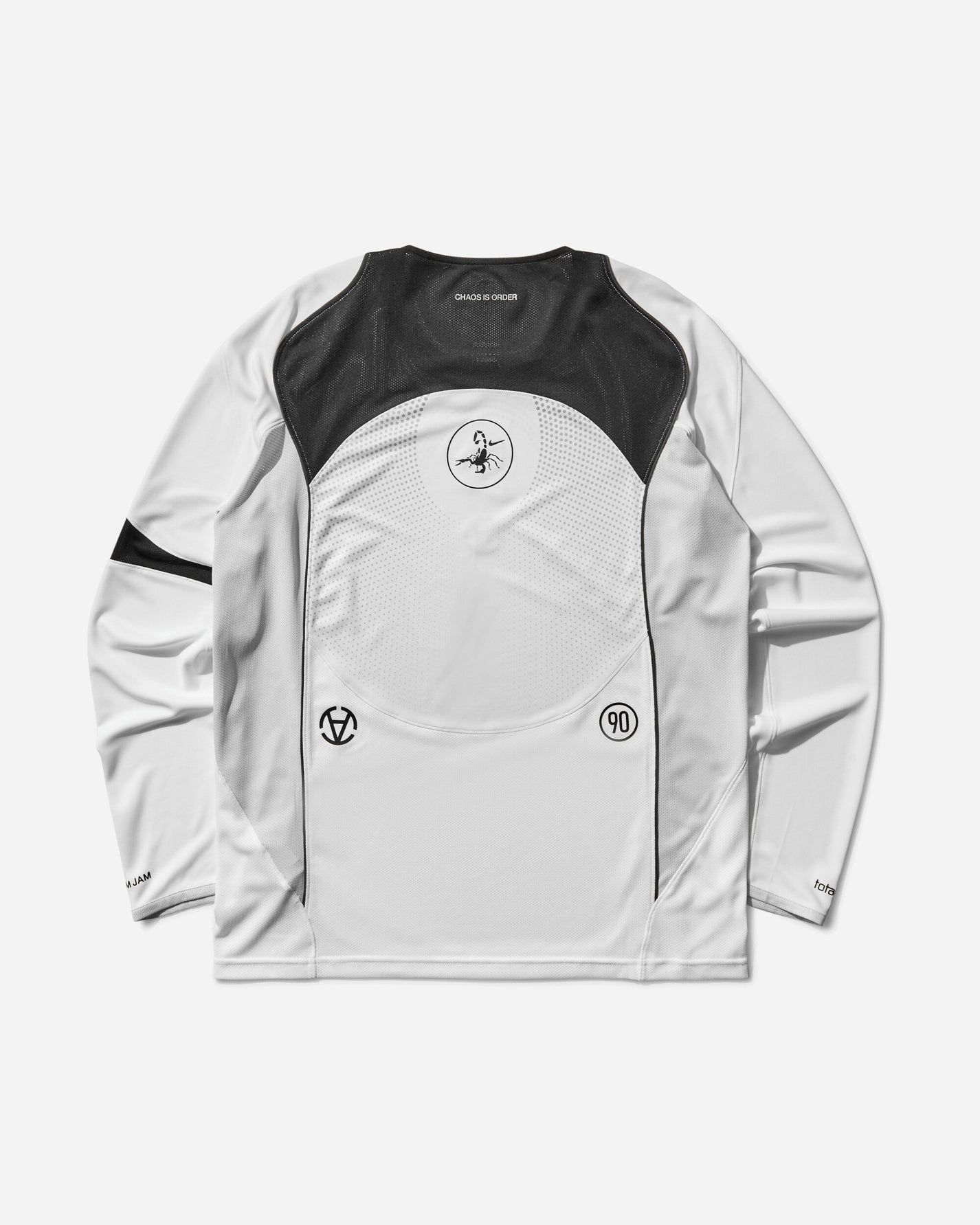 Nike M Nk Df T90 Top Long Sleeve X Slam Jam White/Pure Platinum/Black T-Shirts Longsleeve IO8392-100