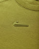Nike M Nrg Nocta Cs Crew Flc Wsh Moss/Medium Olive/Moss T-Shirts Longsleeve HJ6338-390