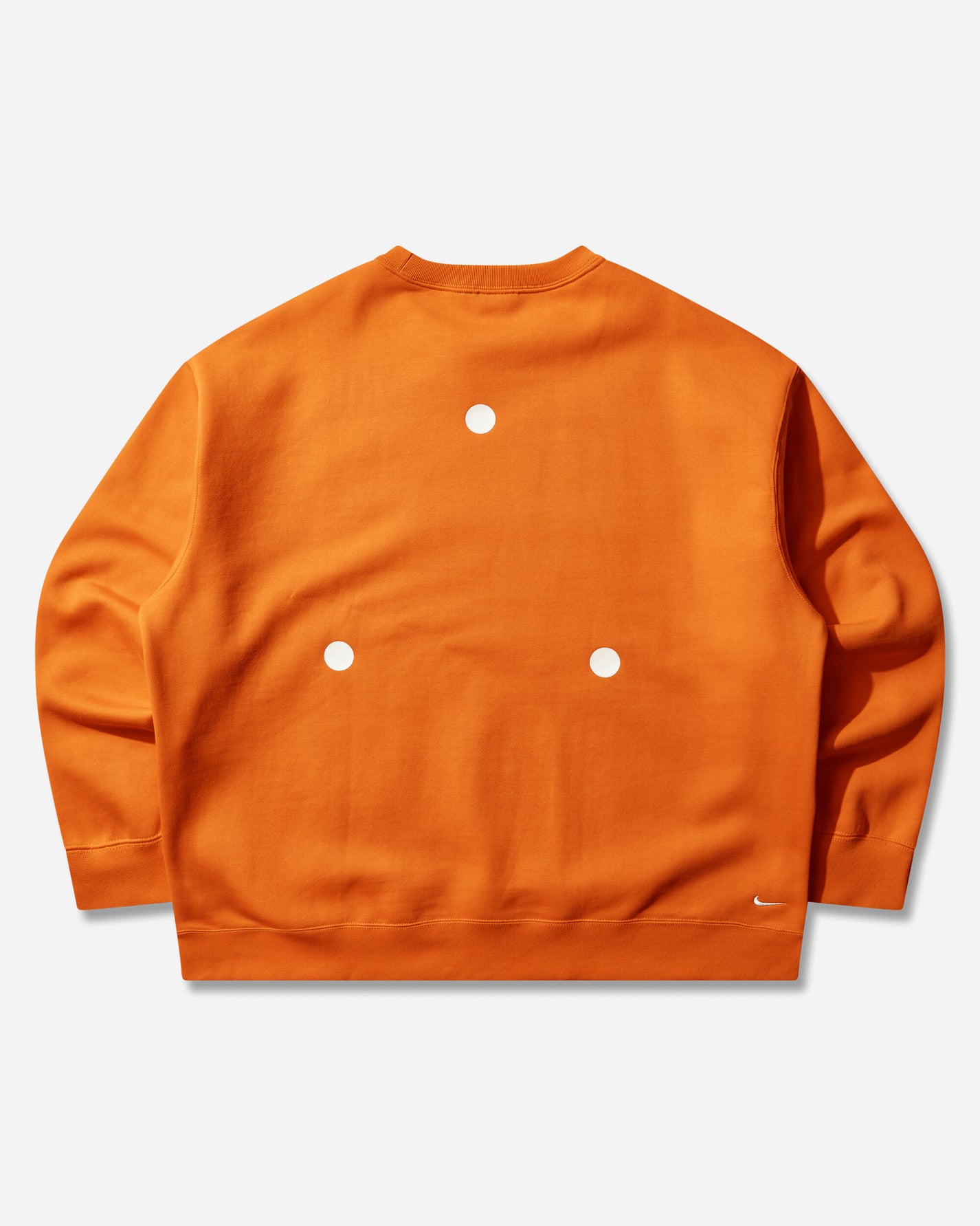 Nike Nike Acg "tuff Fleece" Men's Therma-Fit Pullover Hoodie Safety Orange T-Shirts Longsleeve IF1490-819