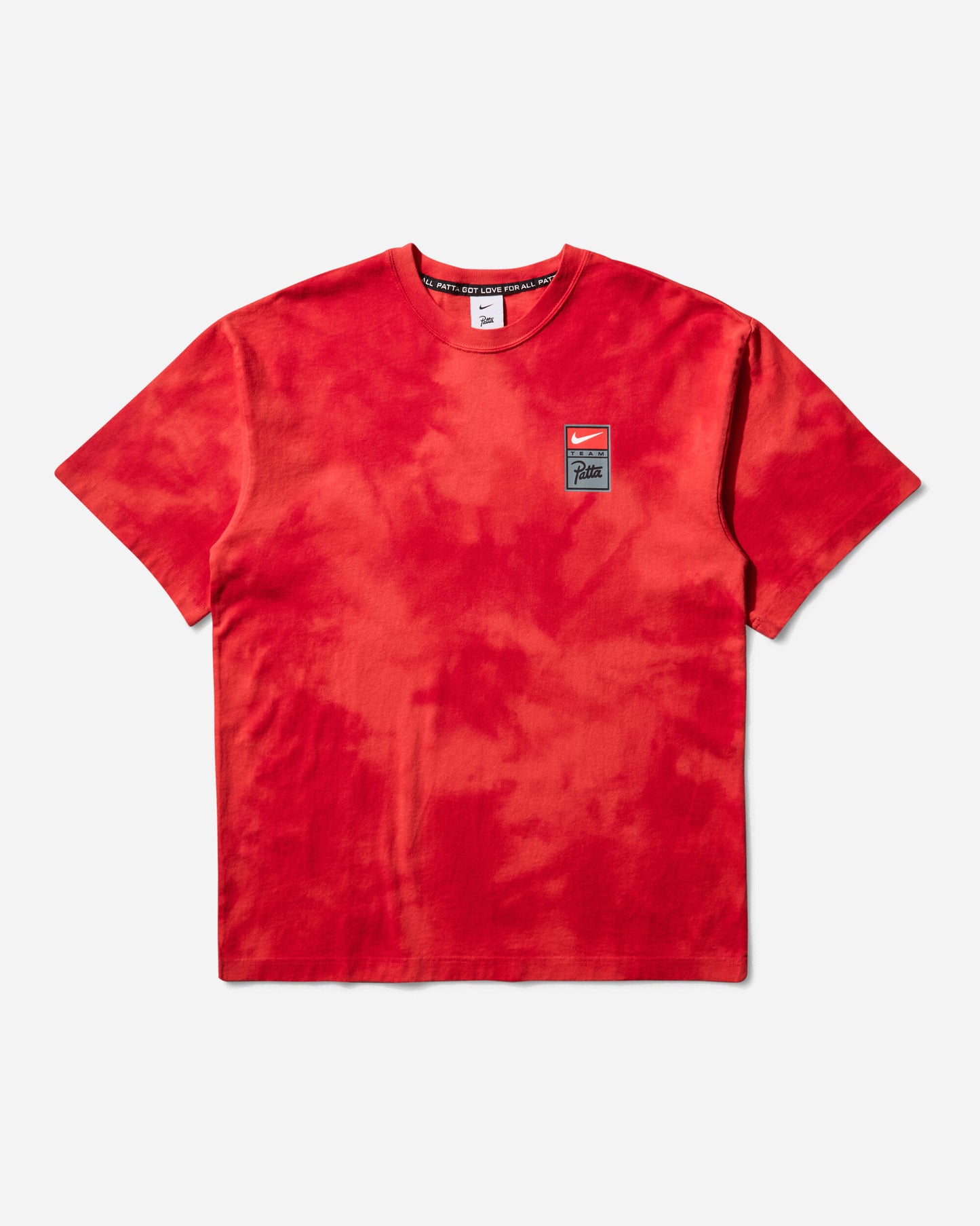 Nike M Nrg Patta Ss Tee Gx Wash Rush Red/University Red T-Shirts Shortsleeve HQ3907-612