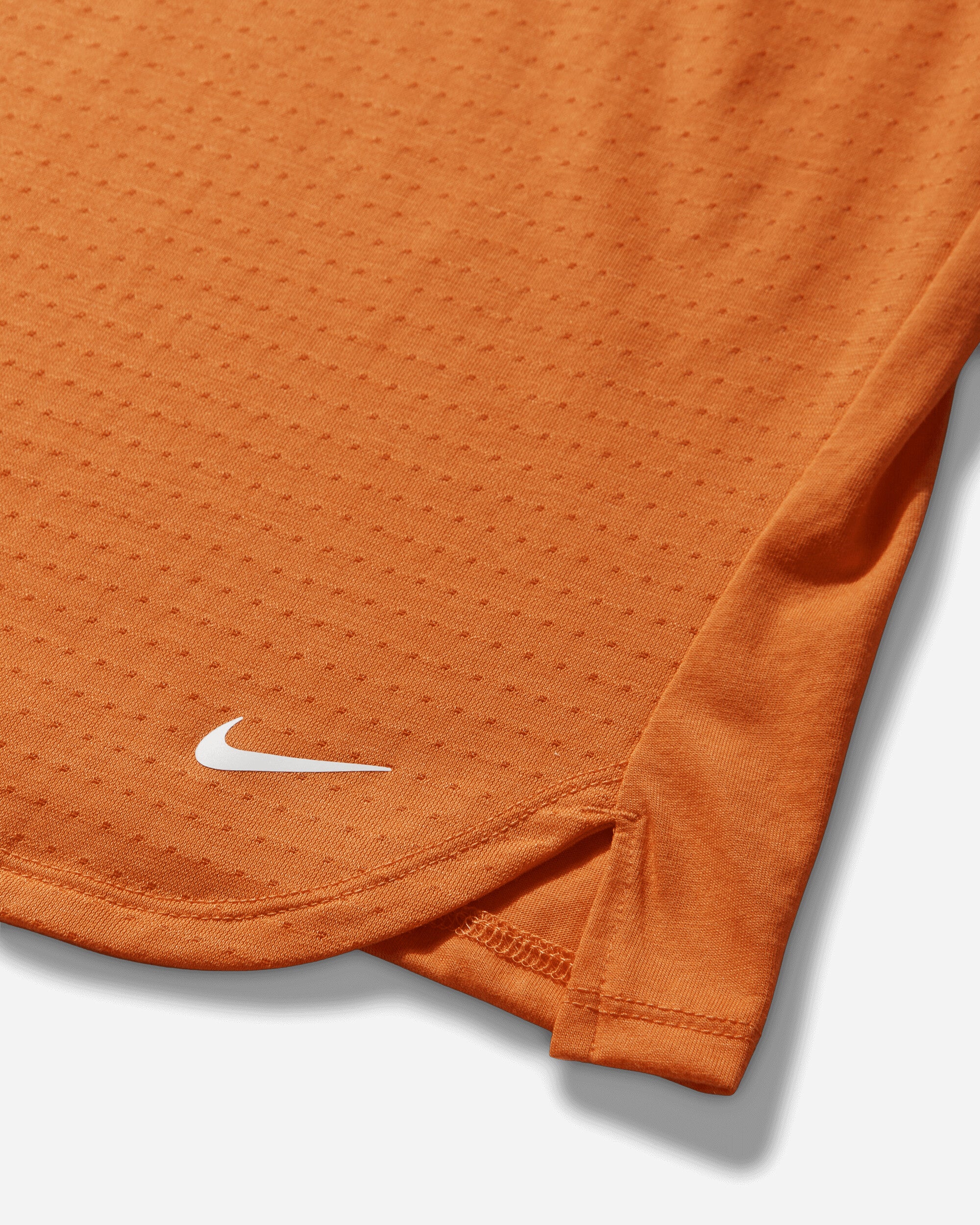 Nike Nike Acg "solar Chase" Men's Dri-Fit Adv Top Safety Orange/Safety Orange/Su T-Shirts Shortsleeve IO9677-819