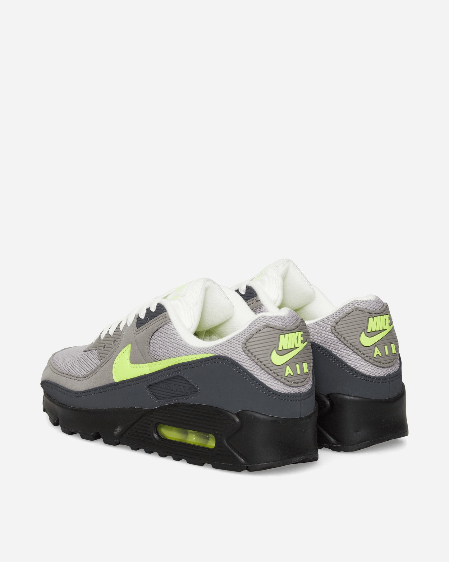 Nike Nike Air Max 90 Men's Shoes Black/Neon Yellow-Anthracite Sneakers Low IQ0289-010