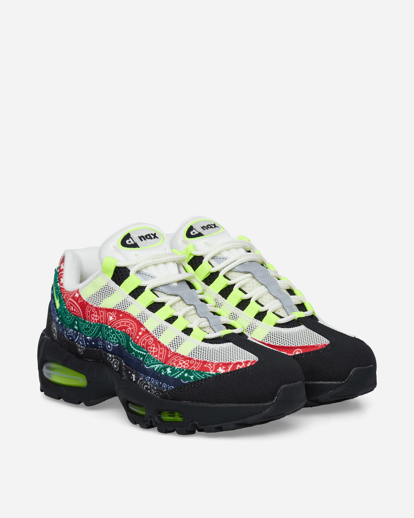 Nike Nike Air Max 95 Big Bubble Sail/Volt/University Red Sneakers Low IQ0620-100