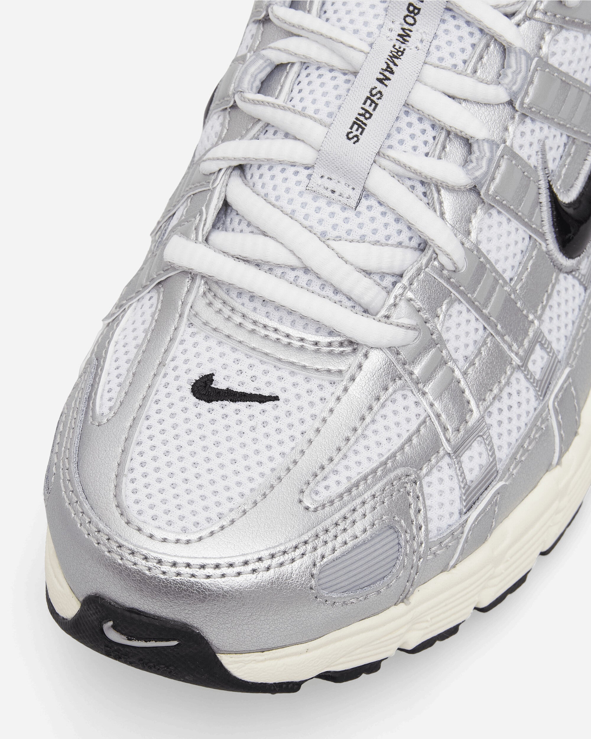 Nike Nike P-6000 Shoes White/Black-Metallic Silver-Fl Sneakers Low CD6404-105