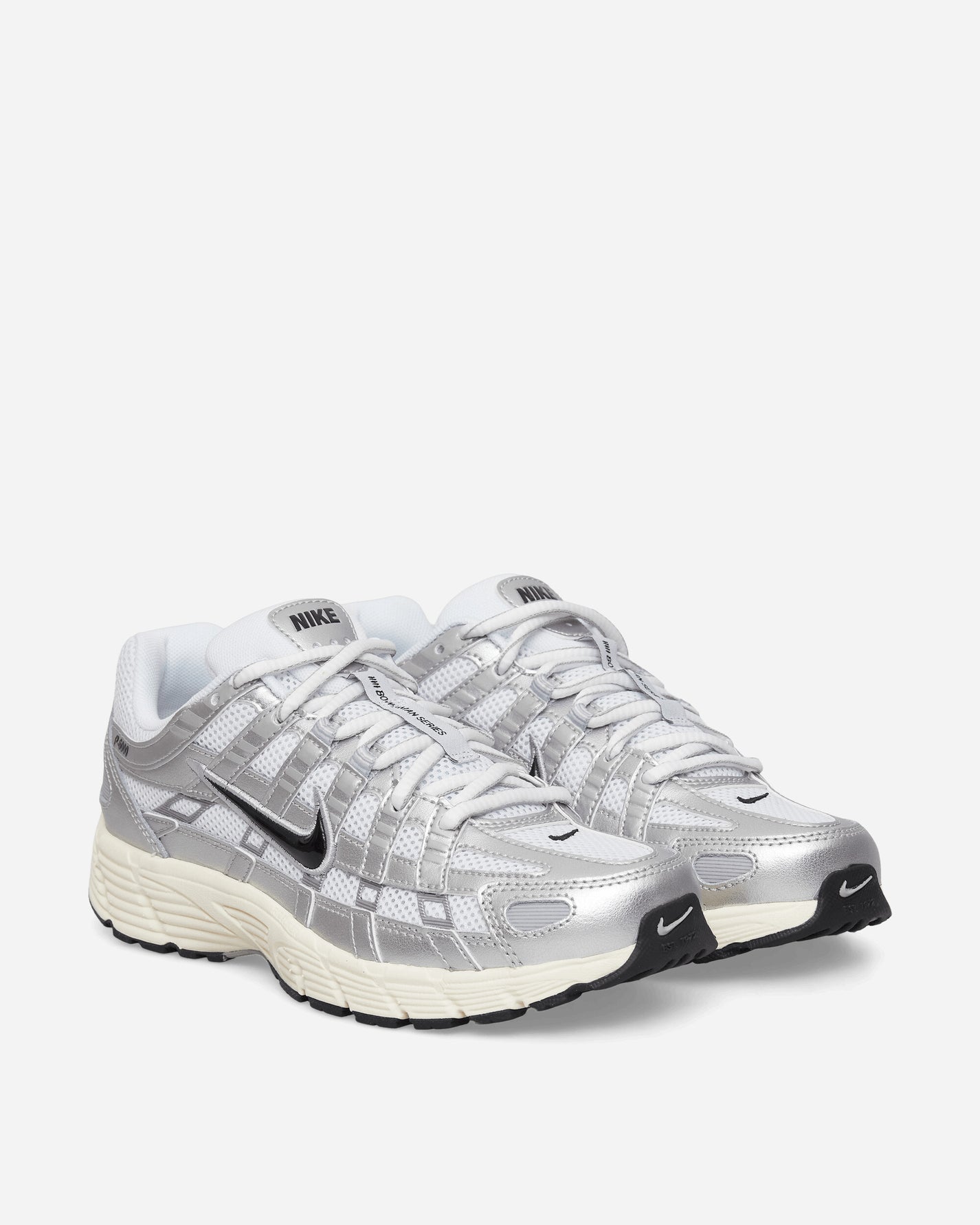 Nike Nike P-6000 Shoes White/Black-Metallic Silver-Fl Sneakers Low CD6404-105