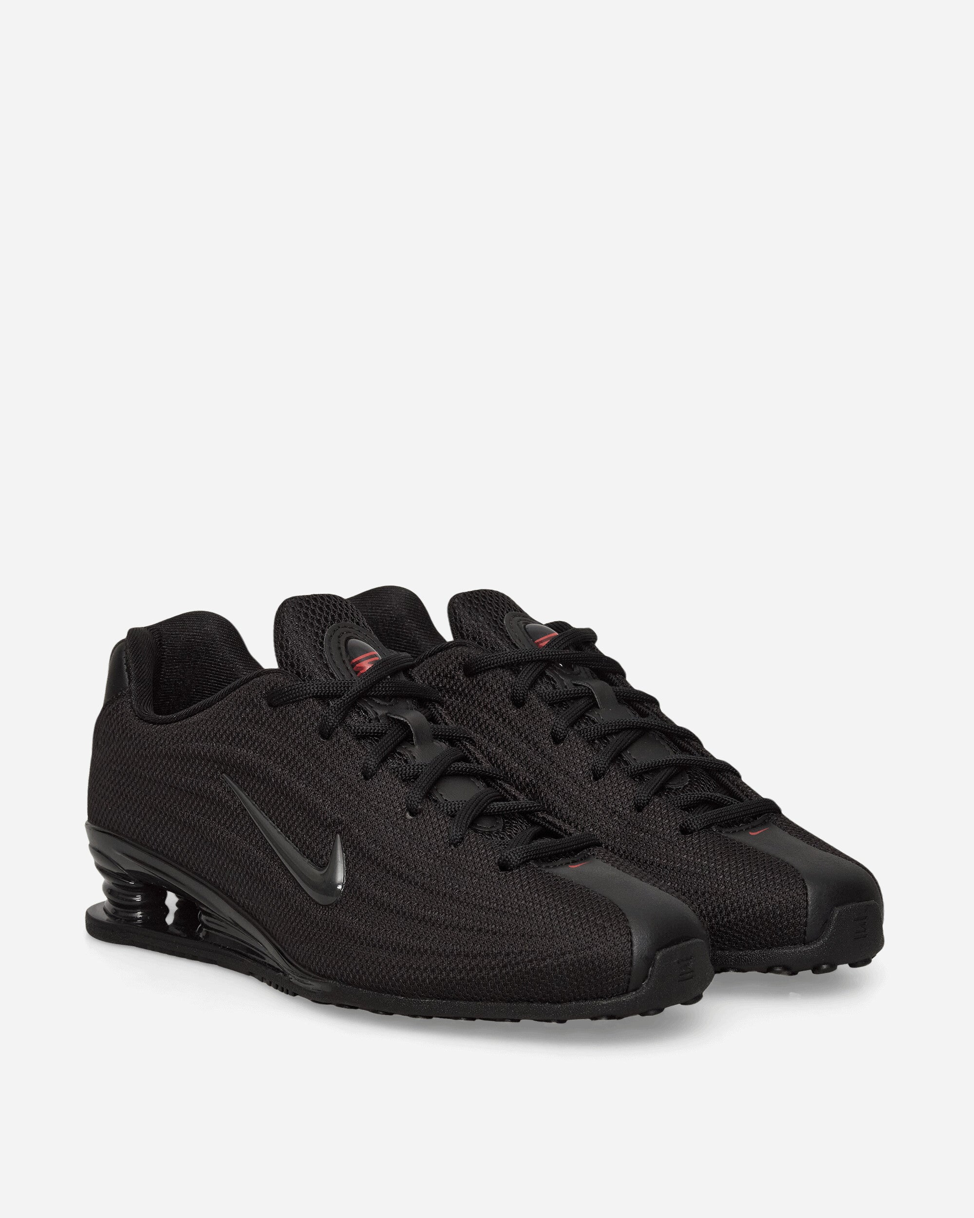 Nike Nike Shox Z Women's Shoes Black/Black-University Red Sneakers Low HQ7540-003