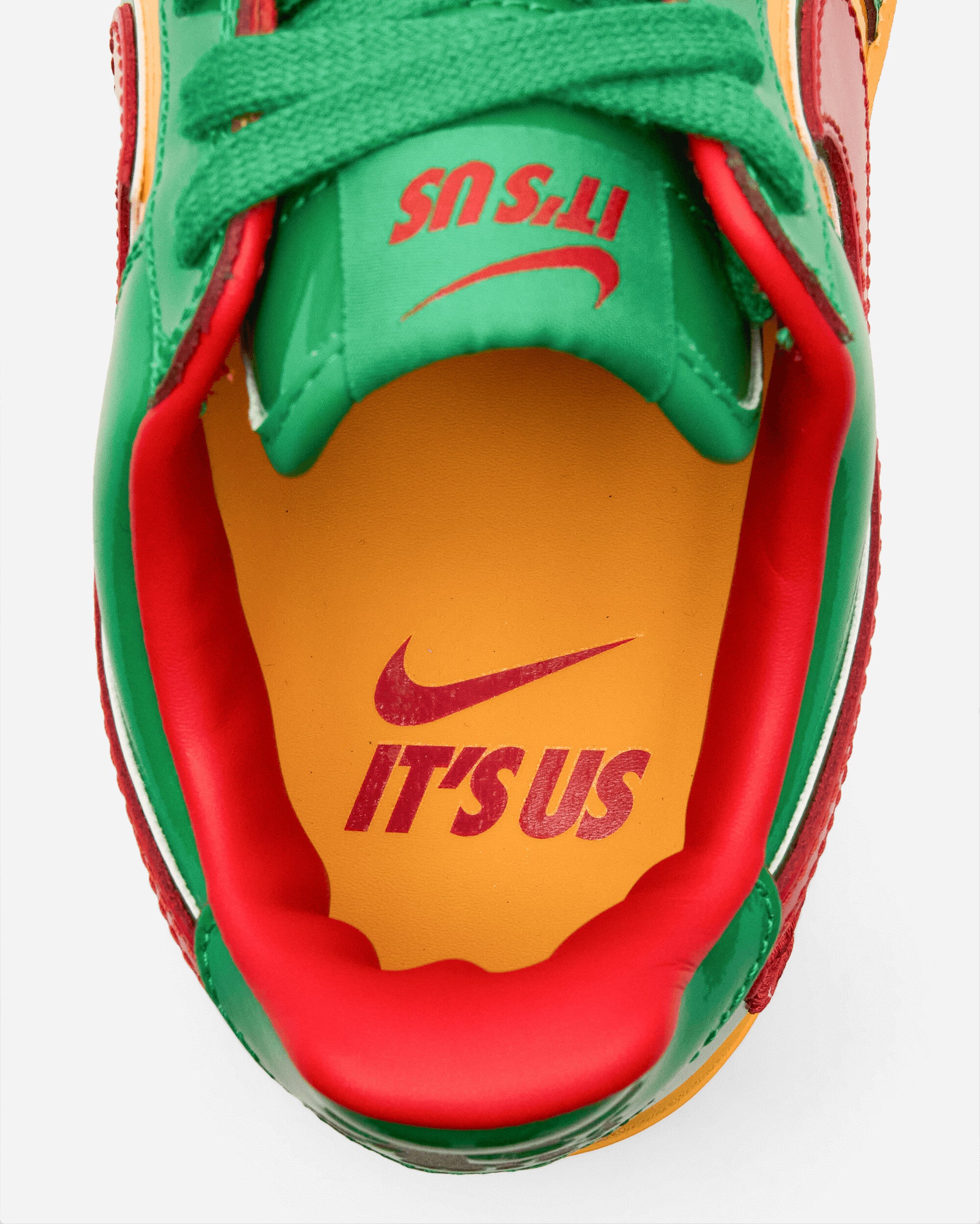 Nike Nike Us Force 1 Lucky Green/Mystic Red Sneakers Low IH4383-300