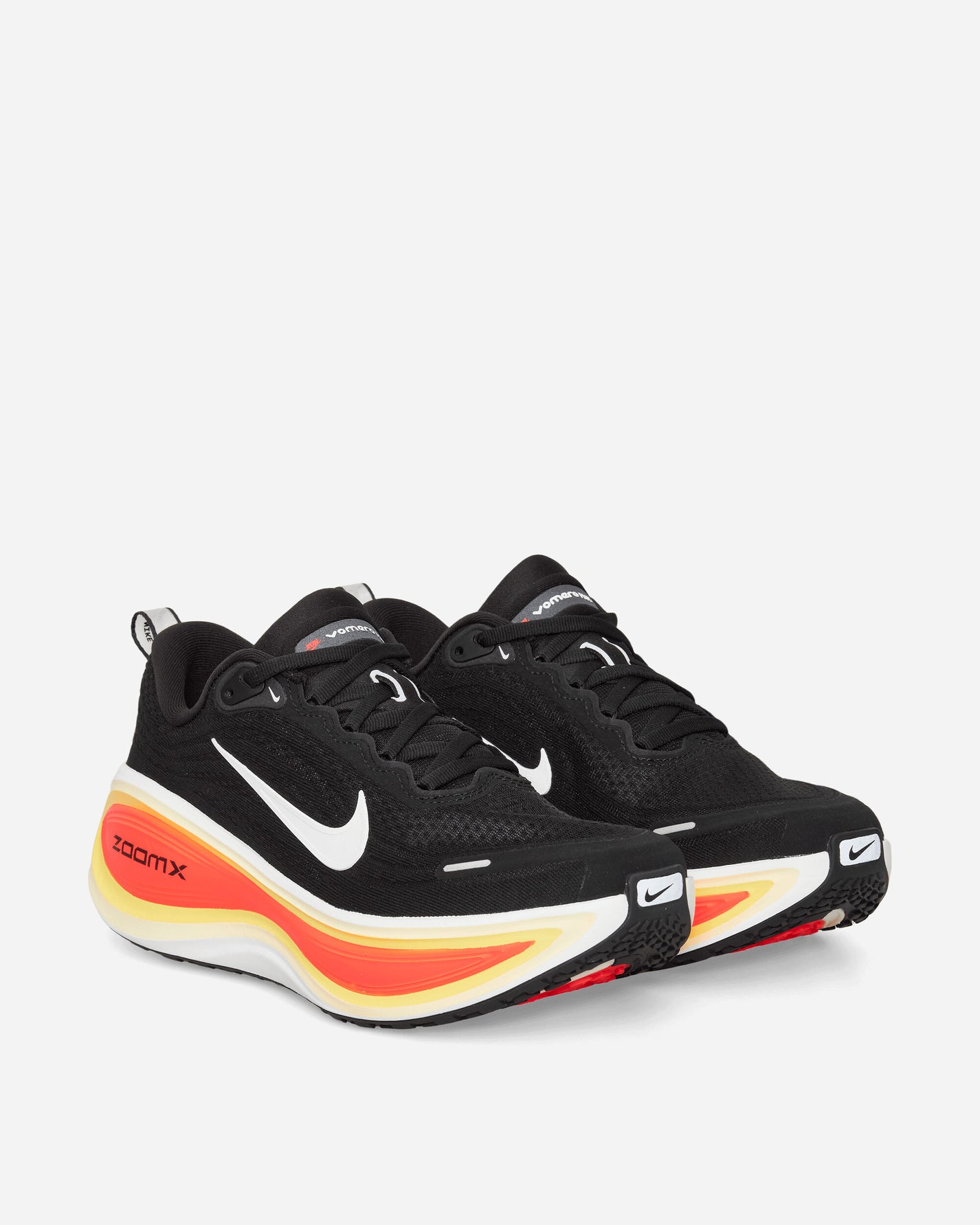 Nike Nike Vomero Plus Men's Road Running Shoes Black/White-Bright Crimson-Sai Sneakers Low HV8150-009