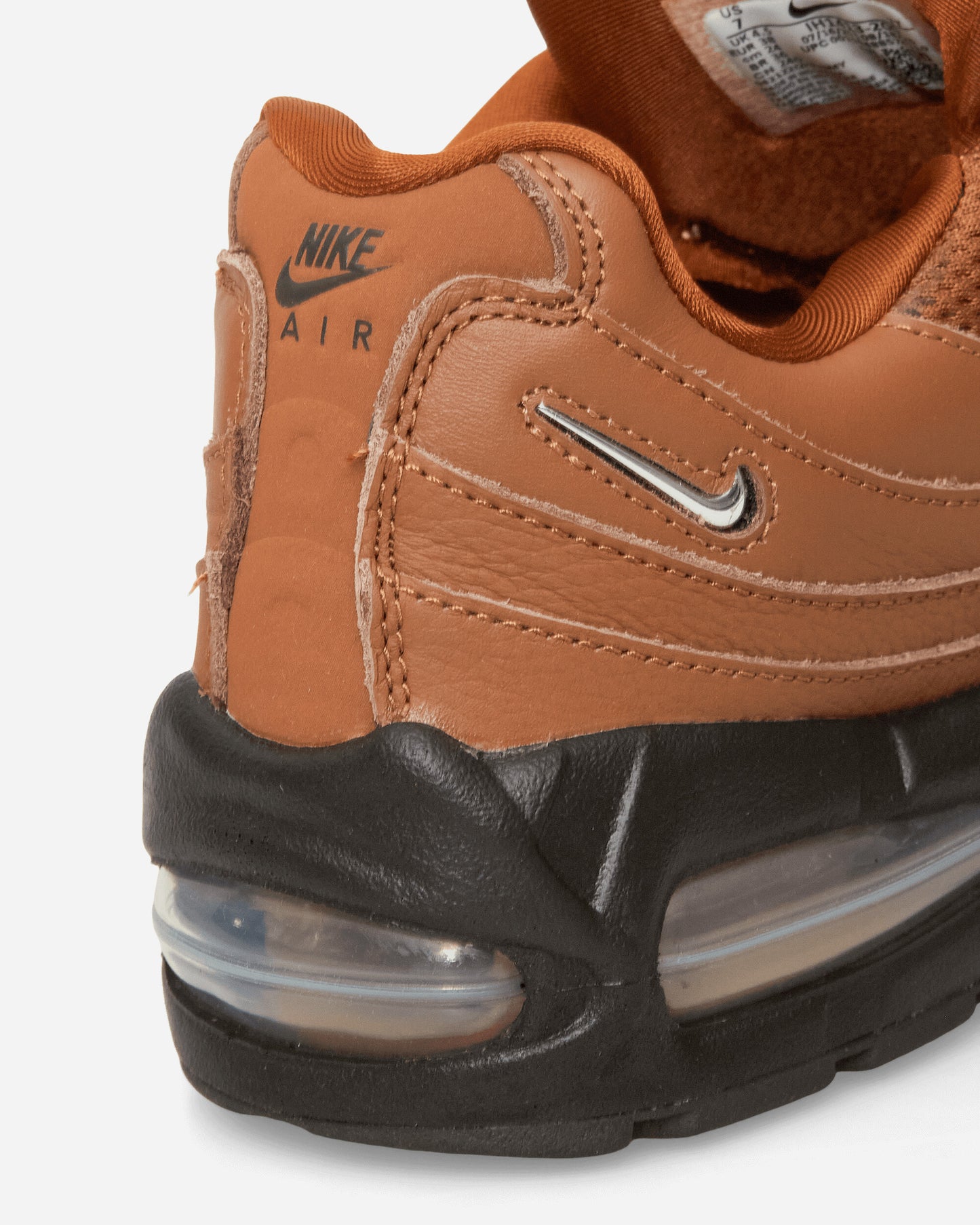 Nike W Nike Air Max 95 Big Bubble Lt British Tan/Flax/Velvet Bro Sneakers Low IH1413-200