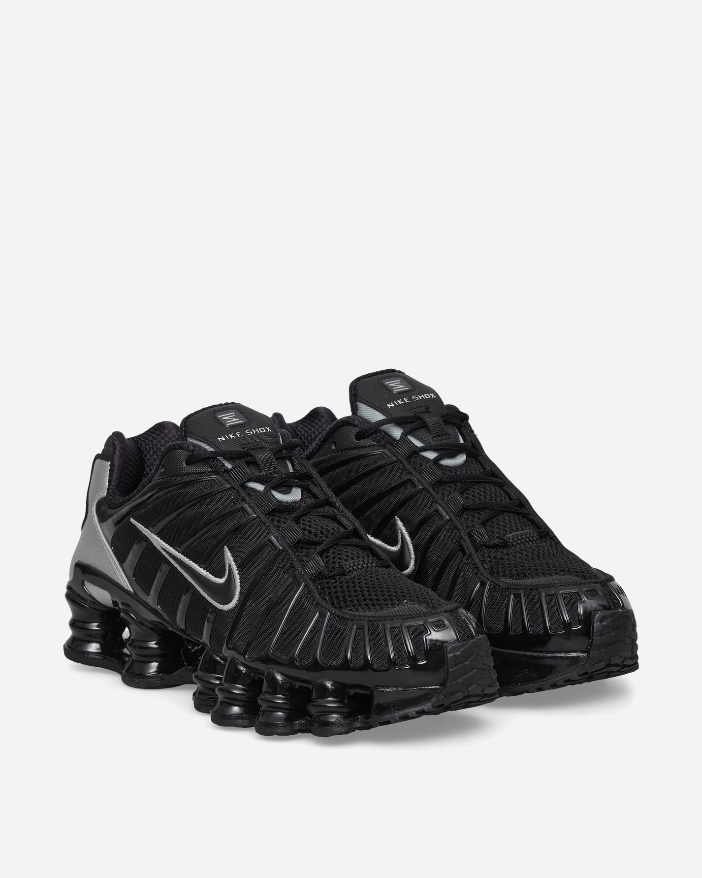 Nike Wmns W Nike Shox Tl Black/Mtlc Silver Sneakers Low AR3566-008