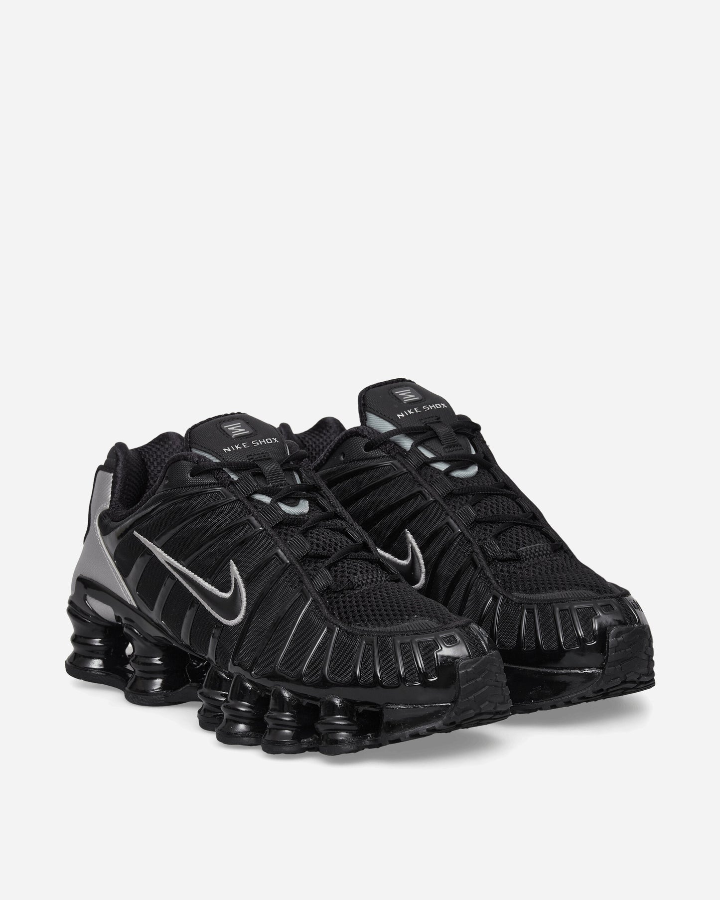 Nike Wmns W Nike Shox Tl Black/Mtlc Silver Sneakers Low AR3566-008