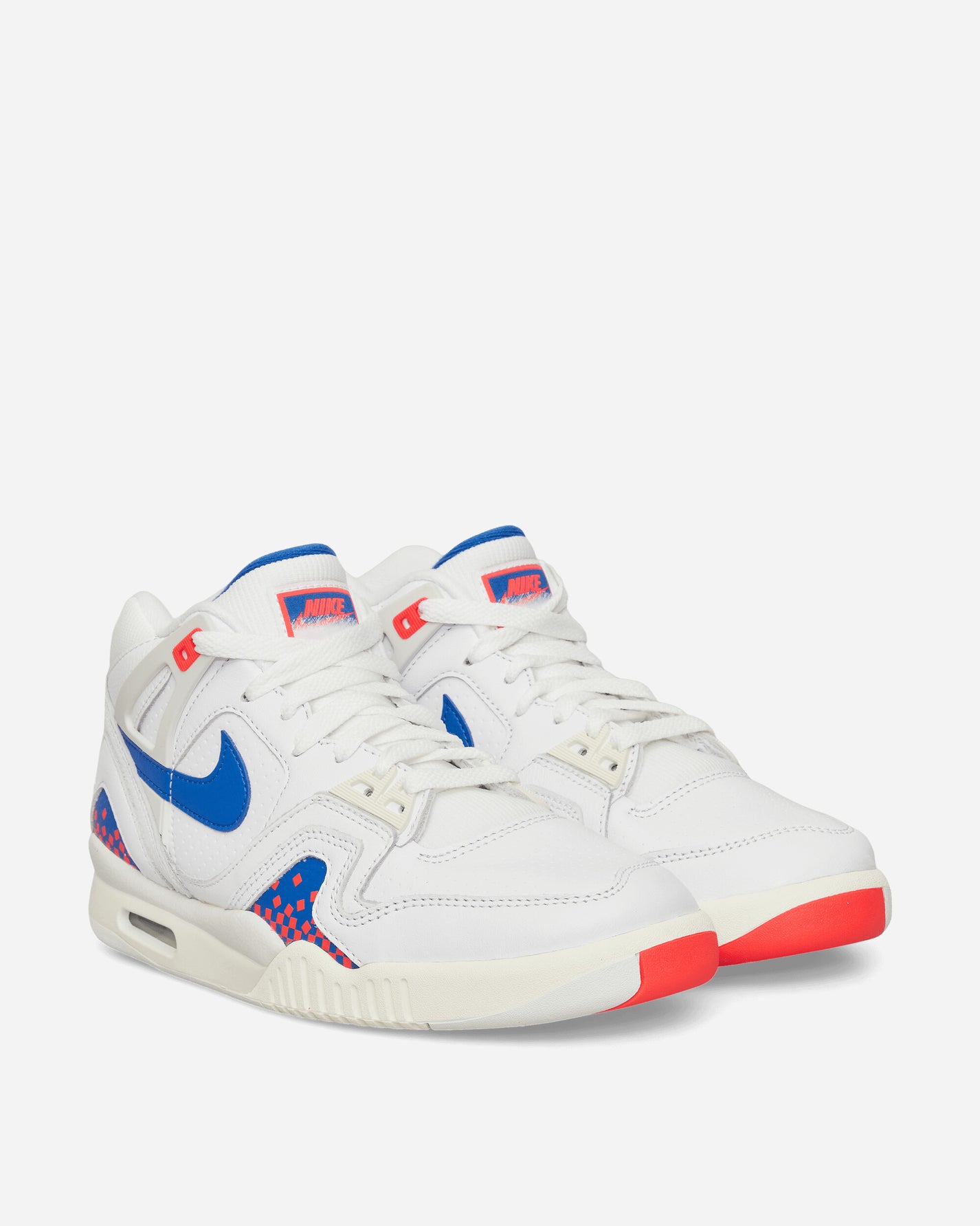 Nike Nike Air Tech Challenge 2 Men's Shoes White/Royal Blue-Laser Crimson Sneakers Mid FZ9033-102