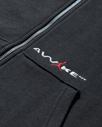 Nike Jordan M J Awny Fz Flc Hoodie Black/University Red T-Shirts Longsleeve IB7288-010