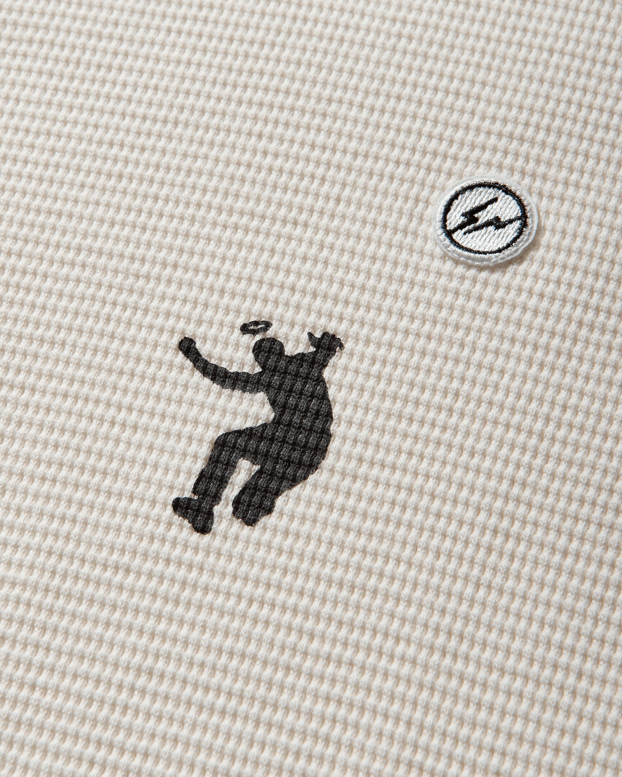 Nike Jordan M J Uni Frag Thermal Pale Ivory/Team Orange/White T-Shirts Longsleeve IM6558-110