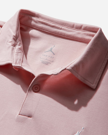 Nike Jordan Jordan Sport Men's Dri-Fit Gol Med Soft Pink/White T-Shirts Polo HQ8688-690