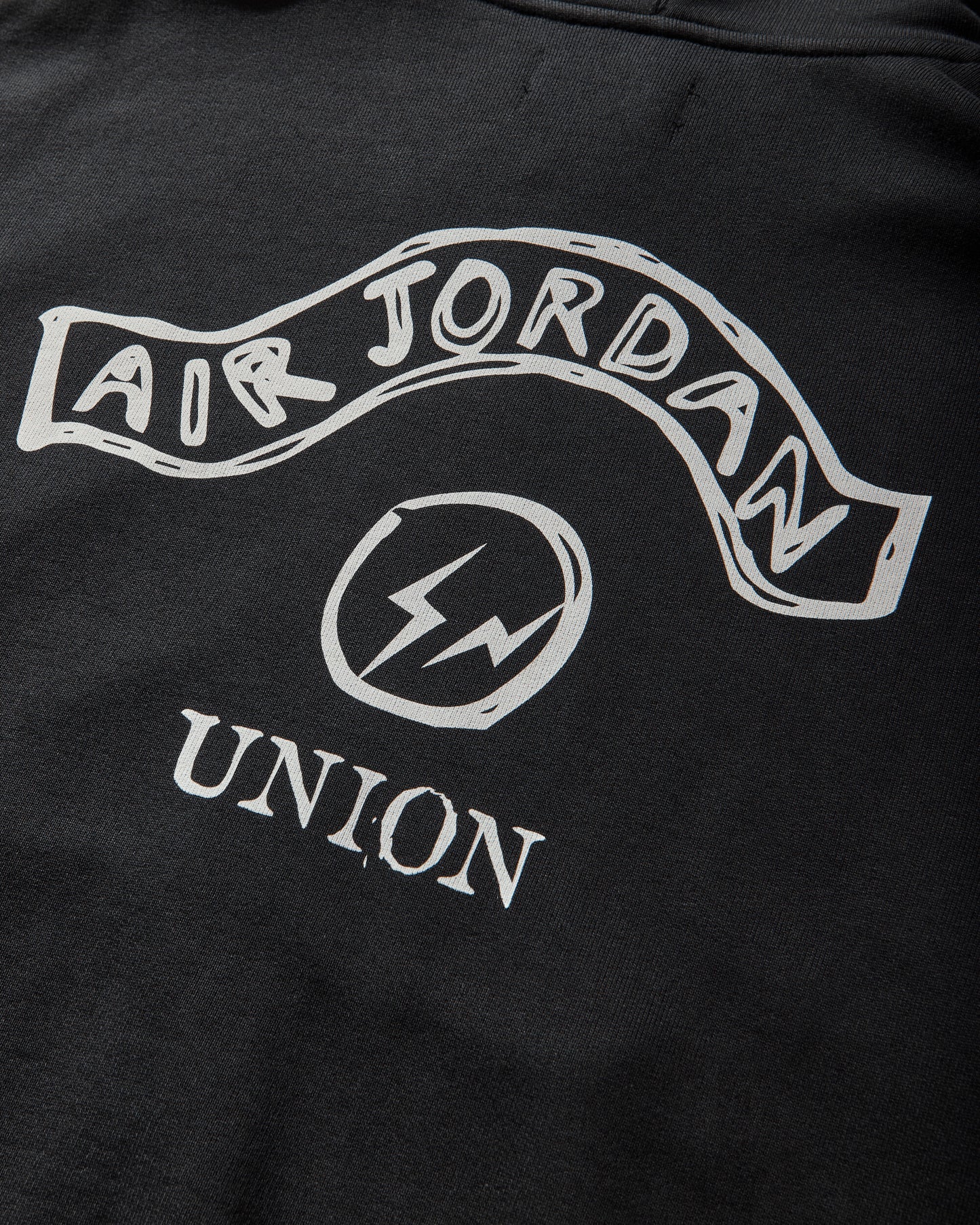 Nike Jordan M J Uni Frag Fz Hoodie Black/Sail Sweatshirts Zip-Ups IR0641-010