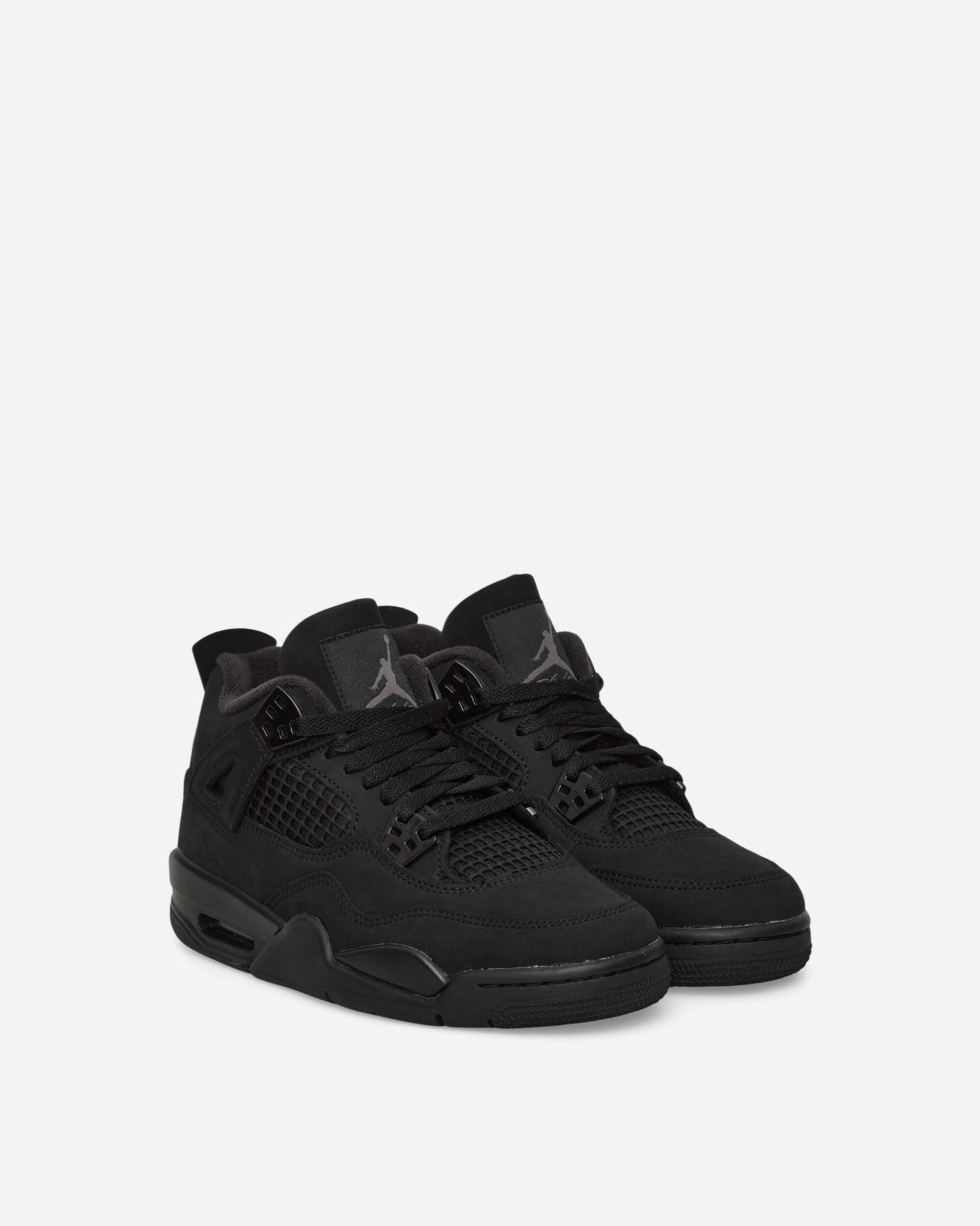Nike Jordan Air Jordan 4 Retro Big Kids' Shoes Black/Black-Lt Graphite Sneakers Mid IB4171-010