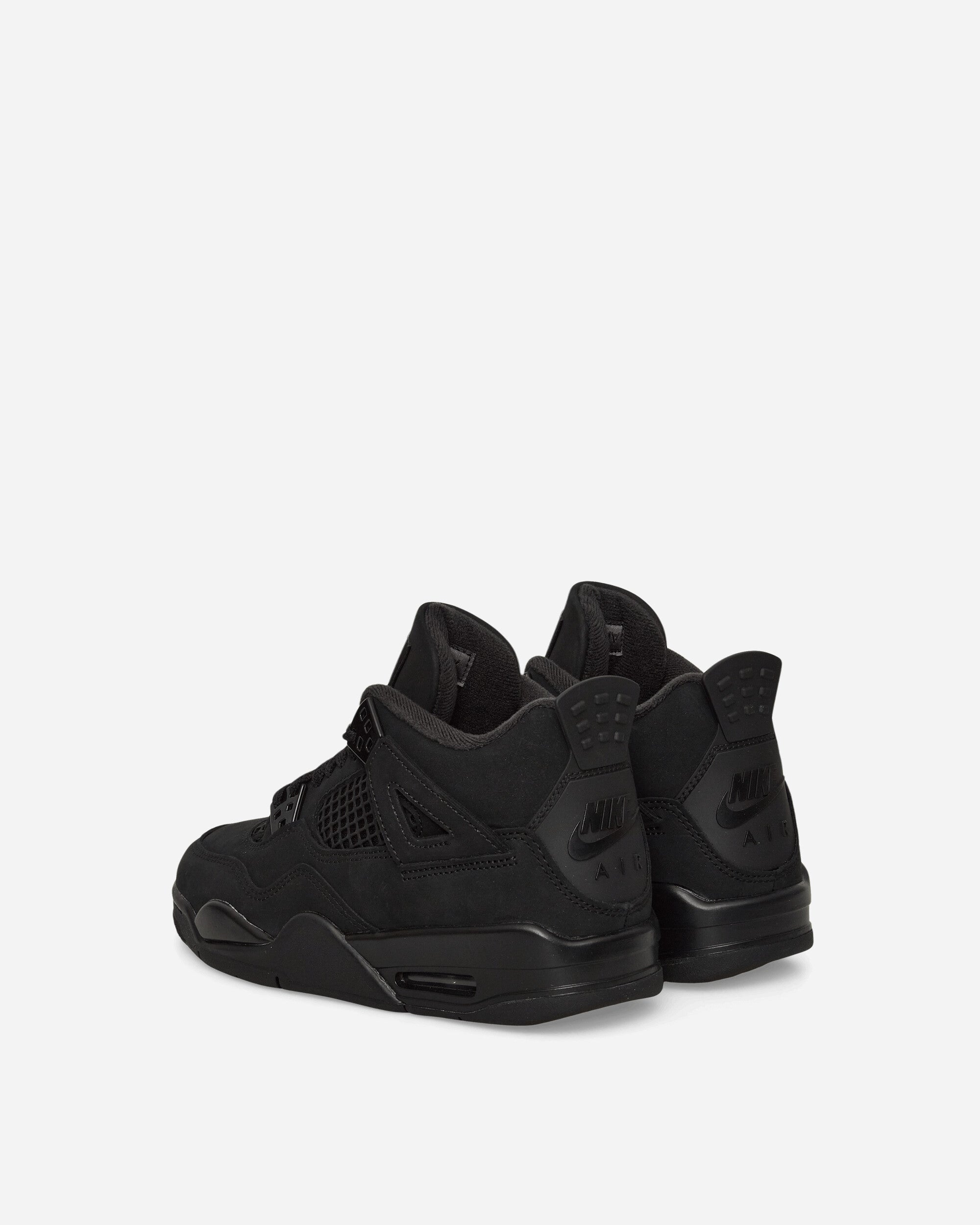 Nike Jordan Air Jordan 4 Retro Big Kids' Shoes Black/Black-Lt Graphite Sneakers Mid IB4171-010