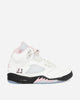 Nike Jordan Air Jordan 5 Retro Men's Shoes White/Med Soft Pink-Black Sneakers Mid HQ7978-102