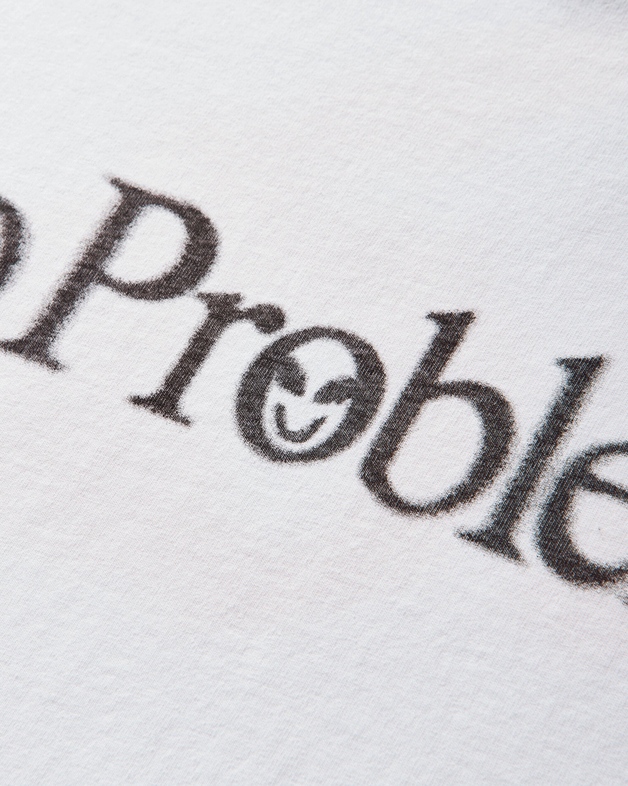 No Problemo Smile Away Ls Tee White T-Shirts Longsleeve NP6002305 WHITE