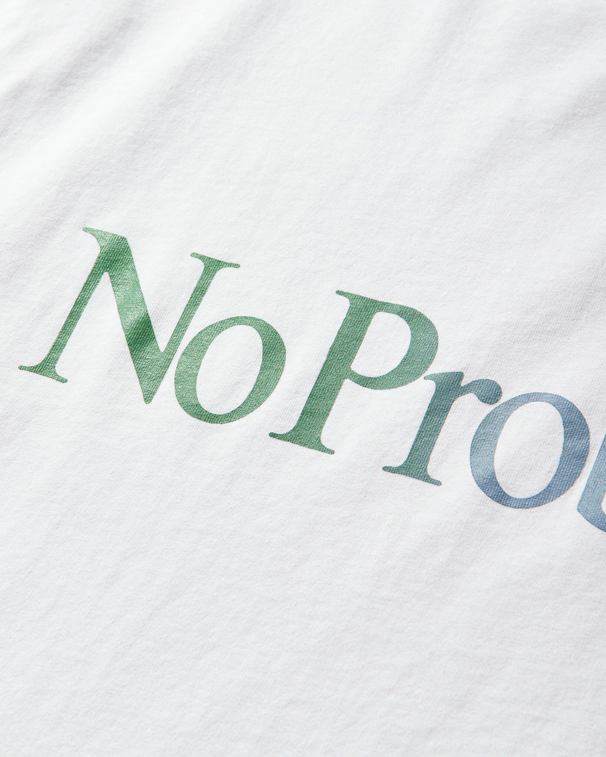No Problemo No Problemo Gradient Ss Tee White T-Shirts Top NP6001805 WHITE