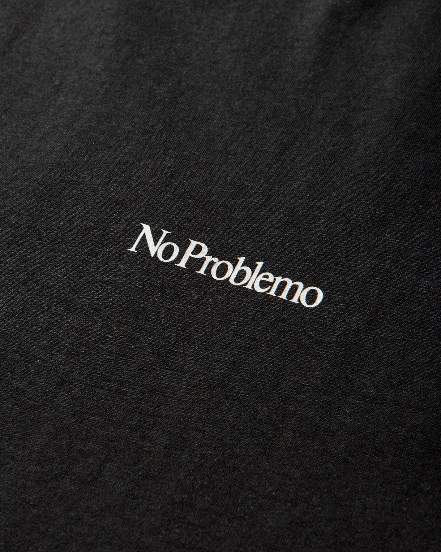 No Problemo Smile Away Ss Tee Black T-Shirts Top NP6001905 BLACK