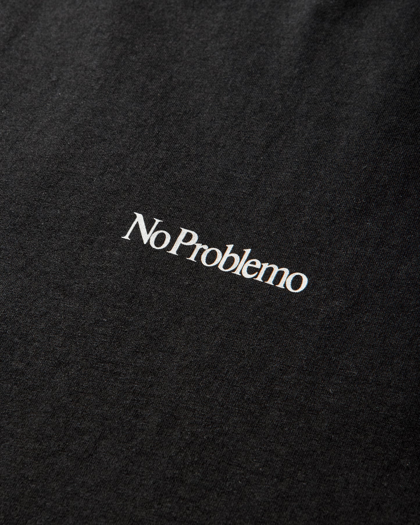 No Problemo Smile Away Ss Tee Black T-Shirts Top NP6001905 BLACK
