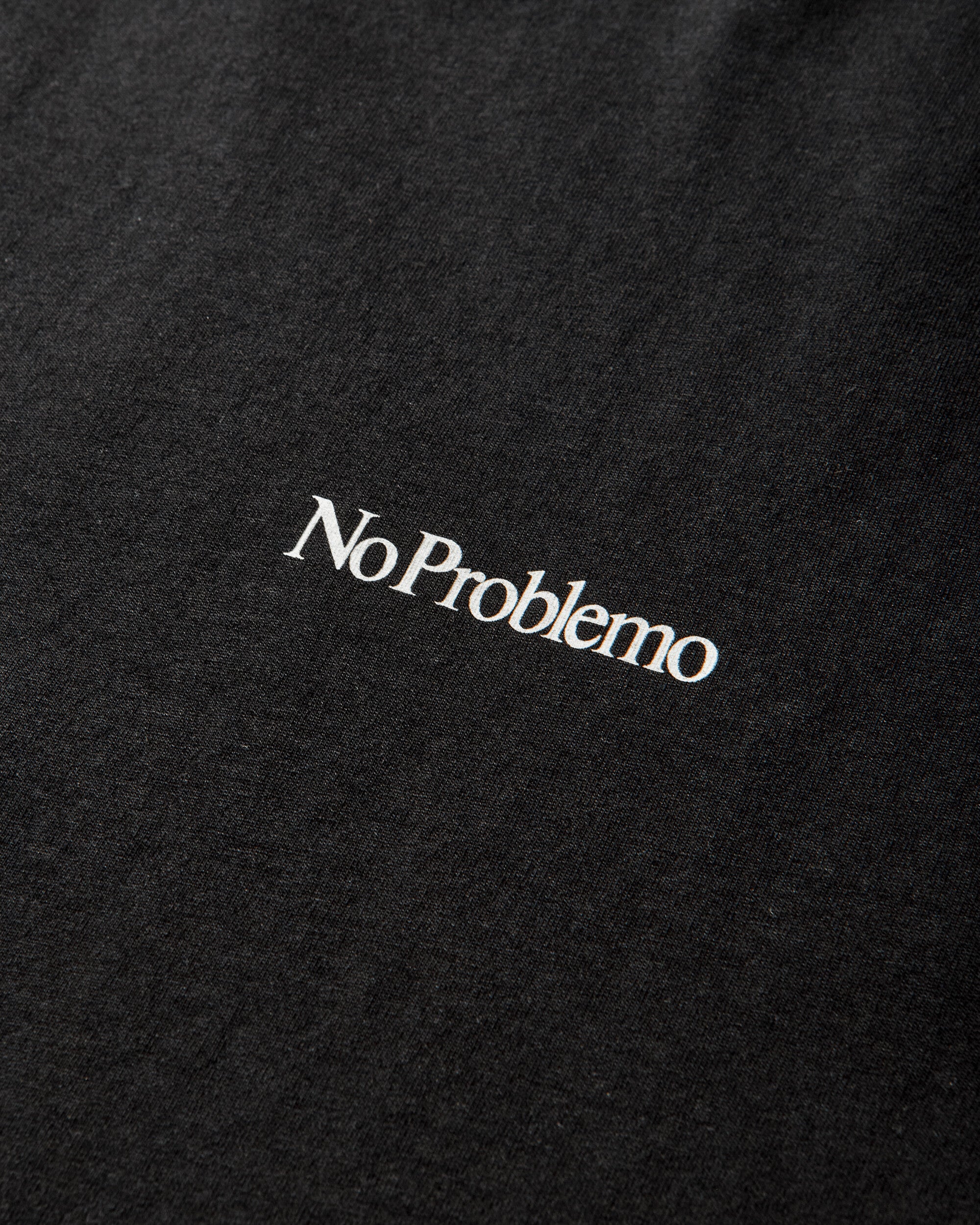 No Problemo Smile Away Ss Tee Black T-Shirts Top NP6001905 BLACK