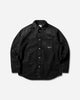 OAMC Black Denim Shirt Whit White Spots BLACK Shirts Longsleeve Shirt OAF5MS14AP-TE714 999