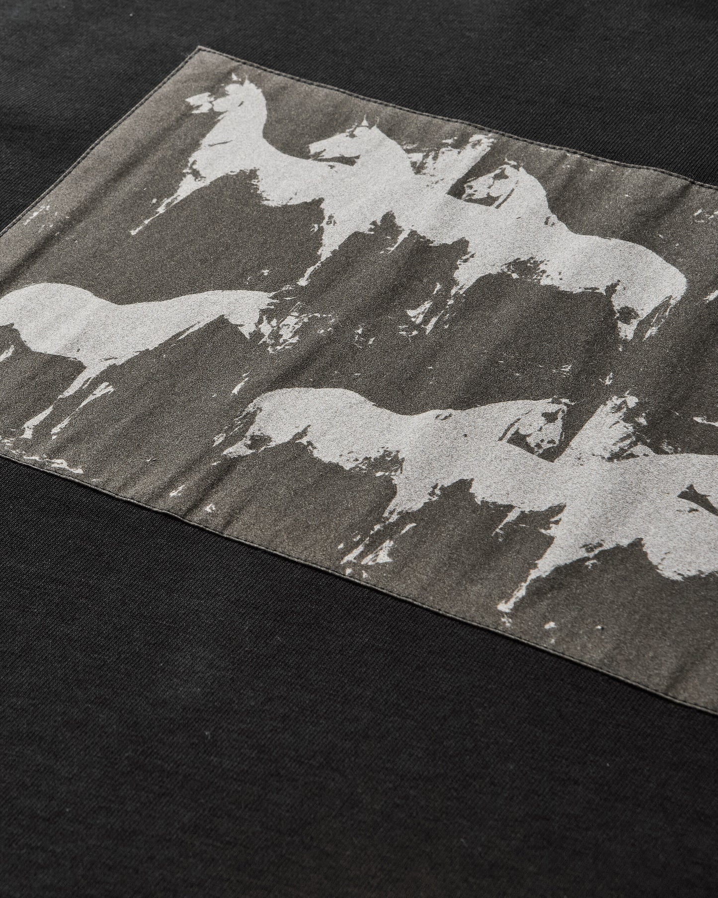 OAMC Loose Fit Tee With Printed Patch Black T-Shirts Shortsleeve OA5SMH01APJE501999 999