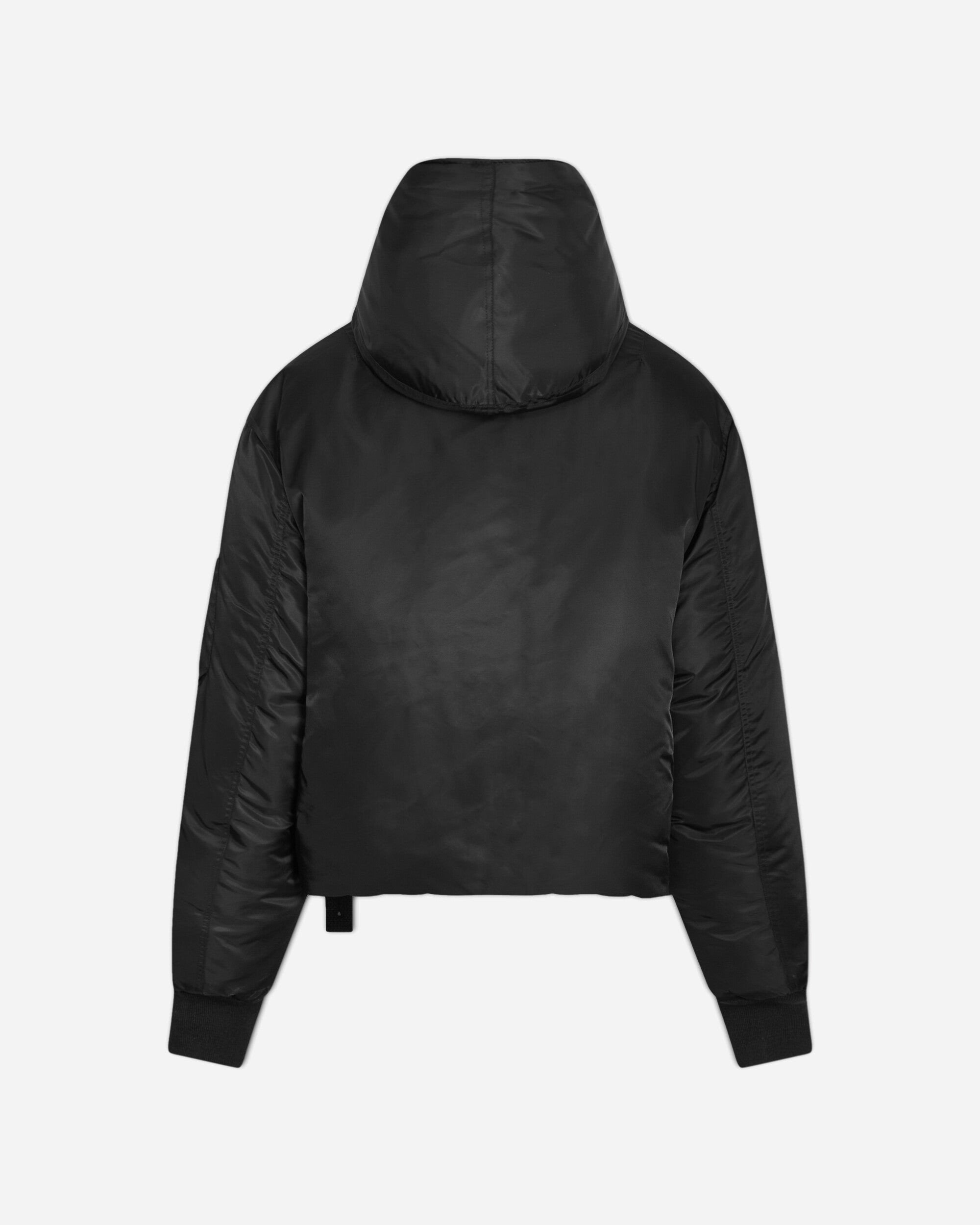 OAMC Peacemaker Cropped Hood Bomber Black Coats and Jackets Bomber Jackets PCM2OB01ANY00299 99