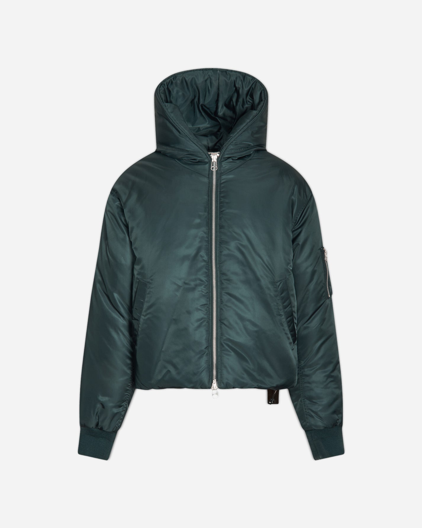 OAMC Peacemaker Cropped Hood Bomber Dark Green Coats and Jackets Bomber Jackets PCM2OB01ANY00259 59