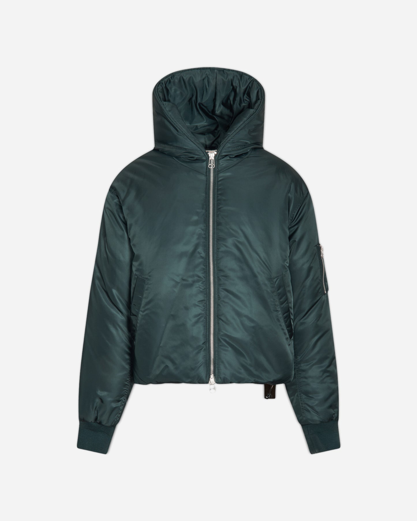 OAMC Peacemaker Cropped Hood Bomber Dark Green Coats and Jackets Bomber Jackets PCM2OB01ANY00259 59
