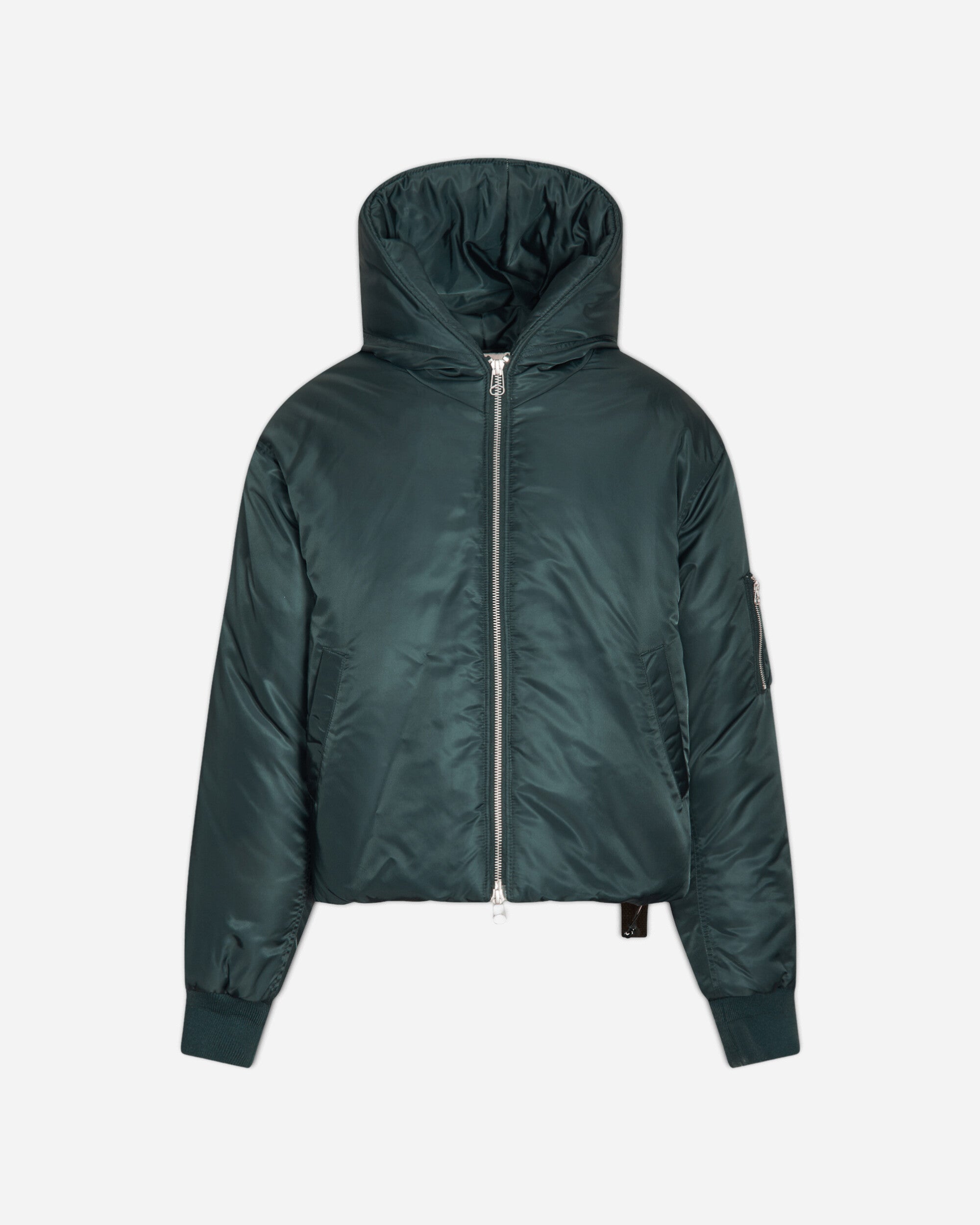 OAMC Peacemaker Cropped Hood Bomber Dark Green Coats and Jackets Bomber Jackets PCM2OB01ANY00259 59