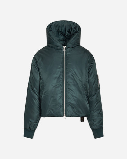 OAMC Peacemaker Cropped Hood Bomber Dark Green Coats and Jackets Bomber Jackets PCM2OB01ANY00259 59