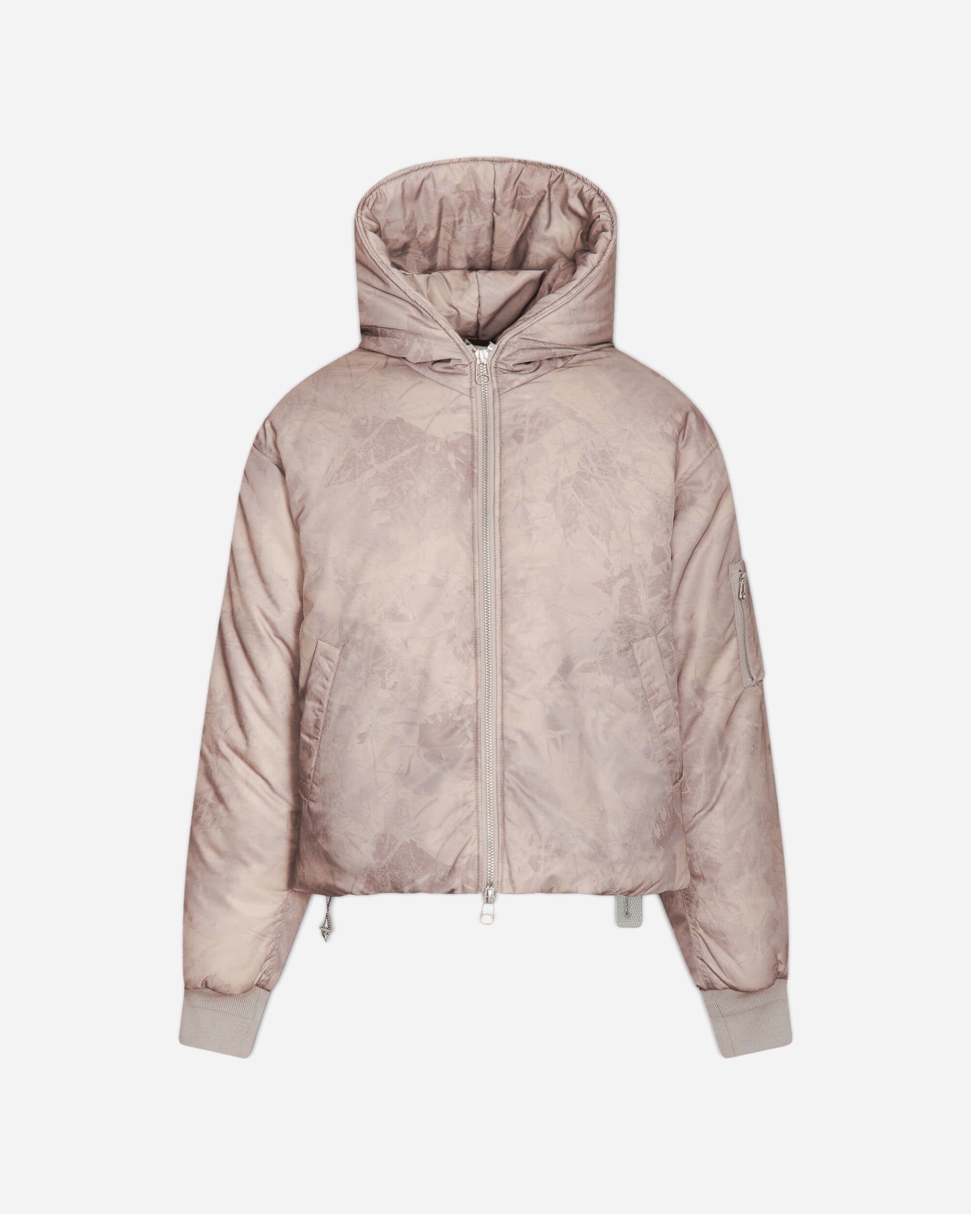 OAMC Peacemaker Cropped Hood Bomber Foliage Print Coats and Jackets Bomber Jackets PCM2OB01DNY01506 06