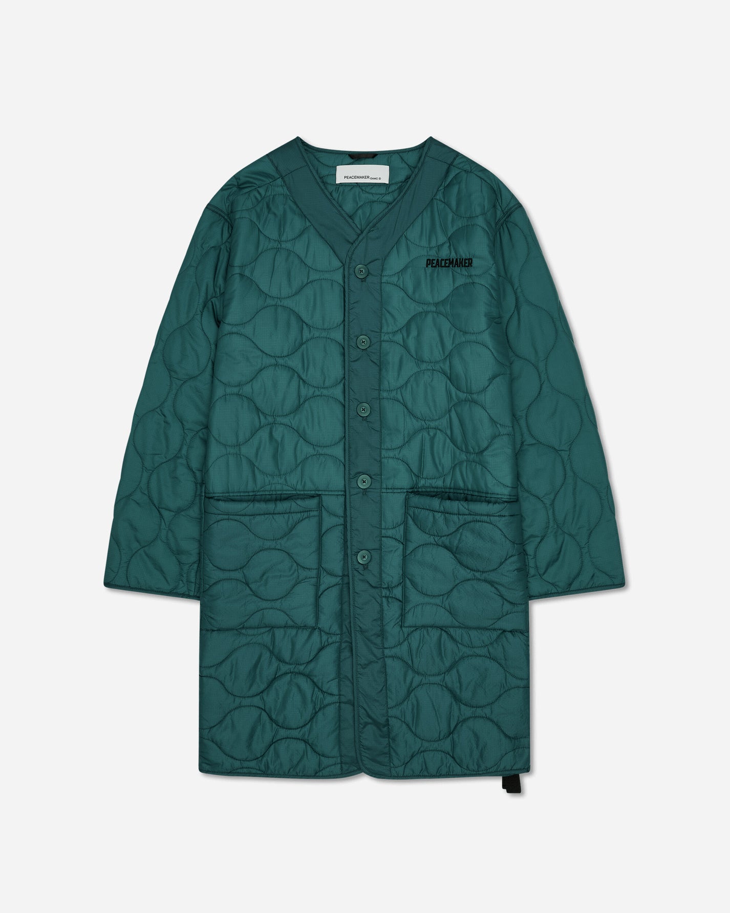 OAMC Peacemaker Long Liner Forest Green Coats and Jackets Bomber Jackets PCM2OC02ANY00157 57