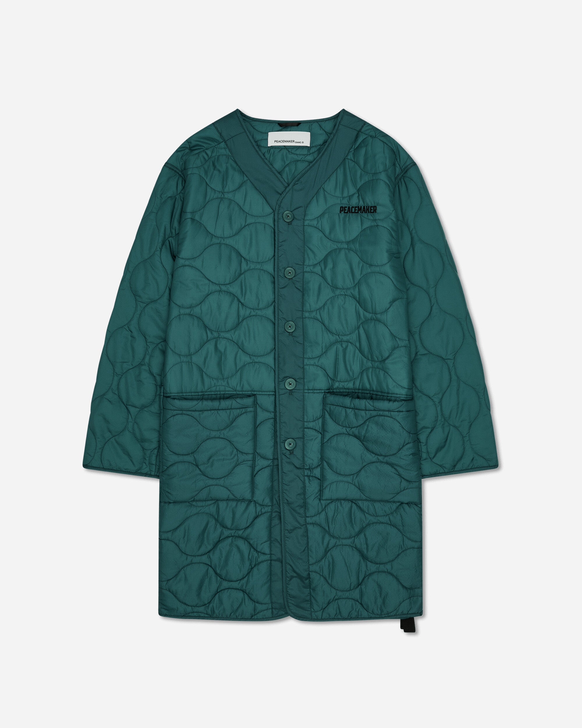 OAMC Peacemaker Long Liner Forest Green Coats and Jackets Bomber Jackets PCM2OC02ANY00157 57