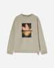 OAMC Peacemaker Peacemaker Bird Loose Fit Crewneck Sand Sweatshirts Crewneck PCM1ON01HFT001004 SAND