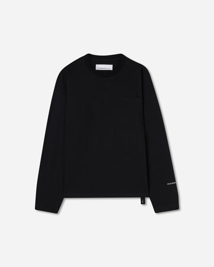 OAMC Peacemaker Peacemaker Leaf Loose Fit Crewneck Black Sweatshirts Crewneck PCM1OT04QJE002099 BLK