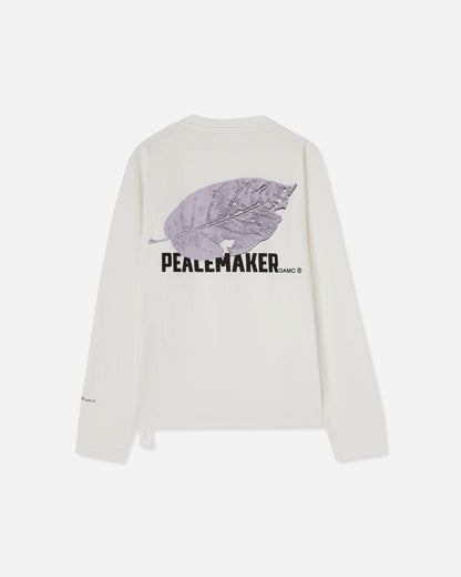 OAMC Peacemaker Peacemaker Leaf Loose Fit Crewneck Snow White Sweatshirts Crewneck PCM1OT04QJE002002 WHT