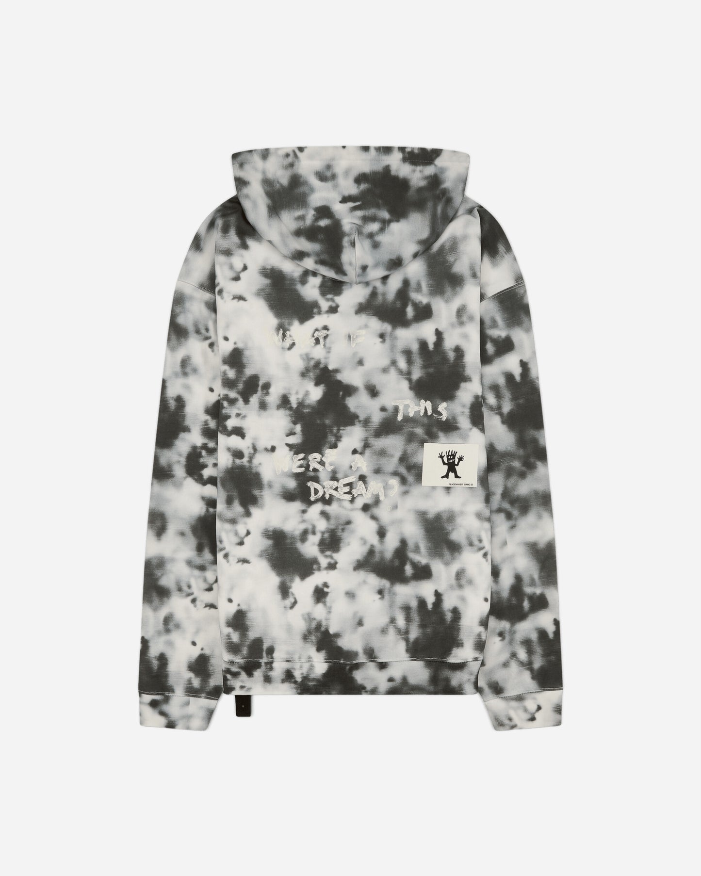 OAMC Peacemaker Loose Fit Hoodie Camo Print Black Camo Sweatshirts Hoodies PCM2OH01FFT00399 99