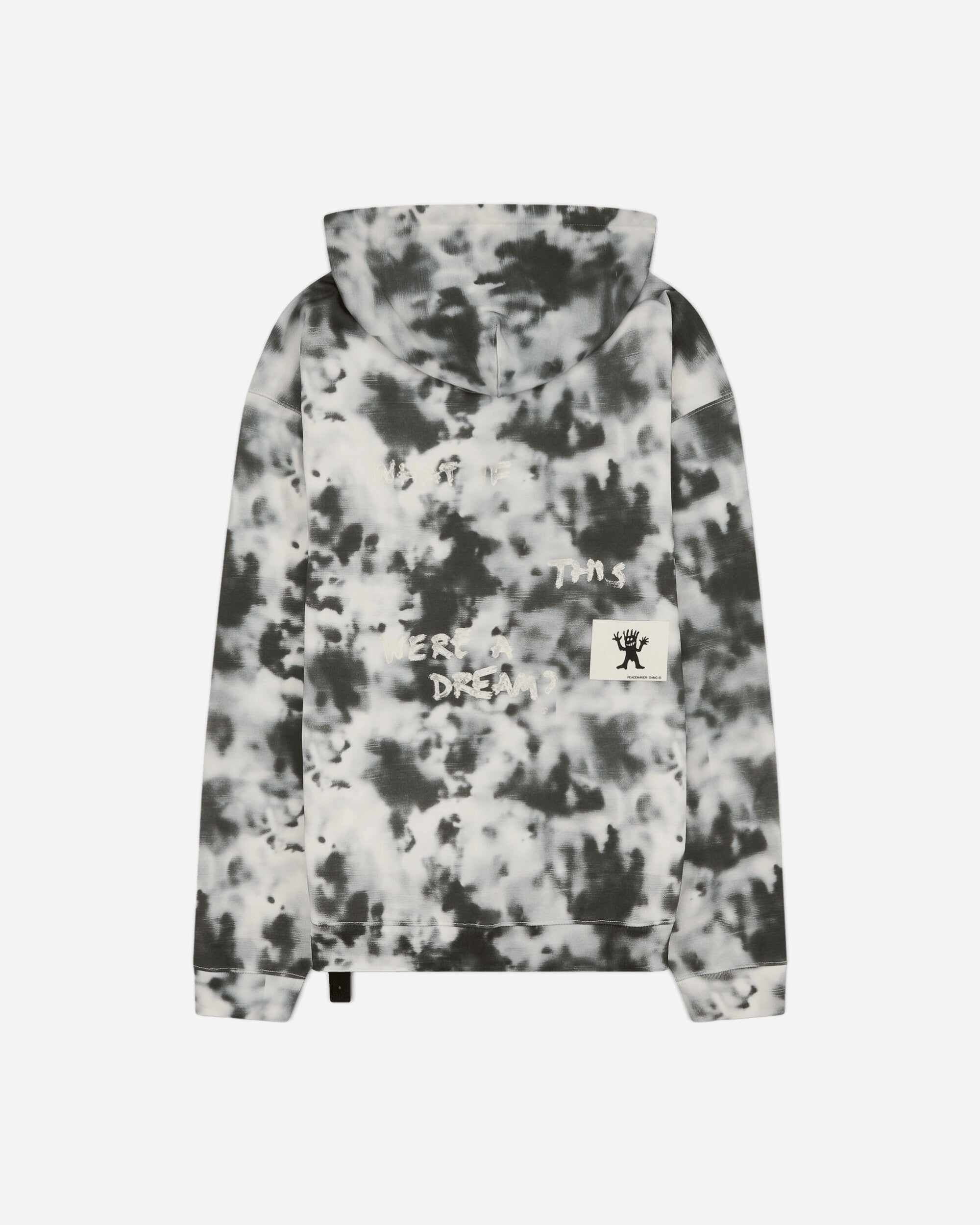 OAMC Peacemaker Loose Fit Hoodie Camo Print Black Camo Sweatshirts Hoodies PCM2OH01FFT00399 99