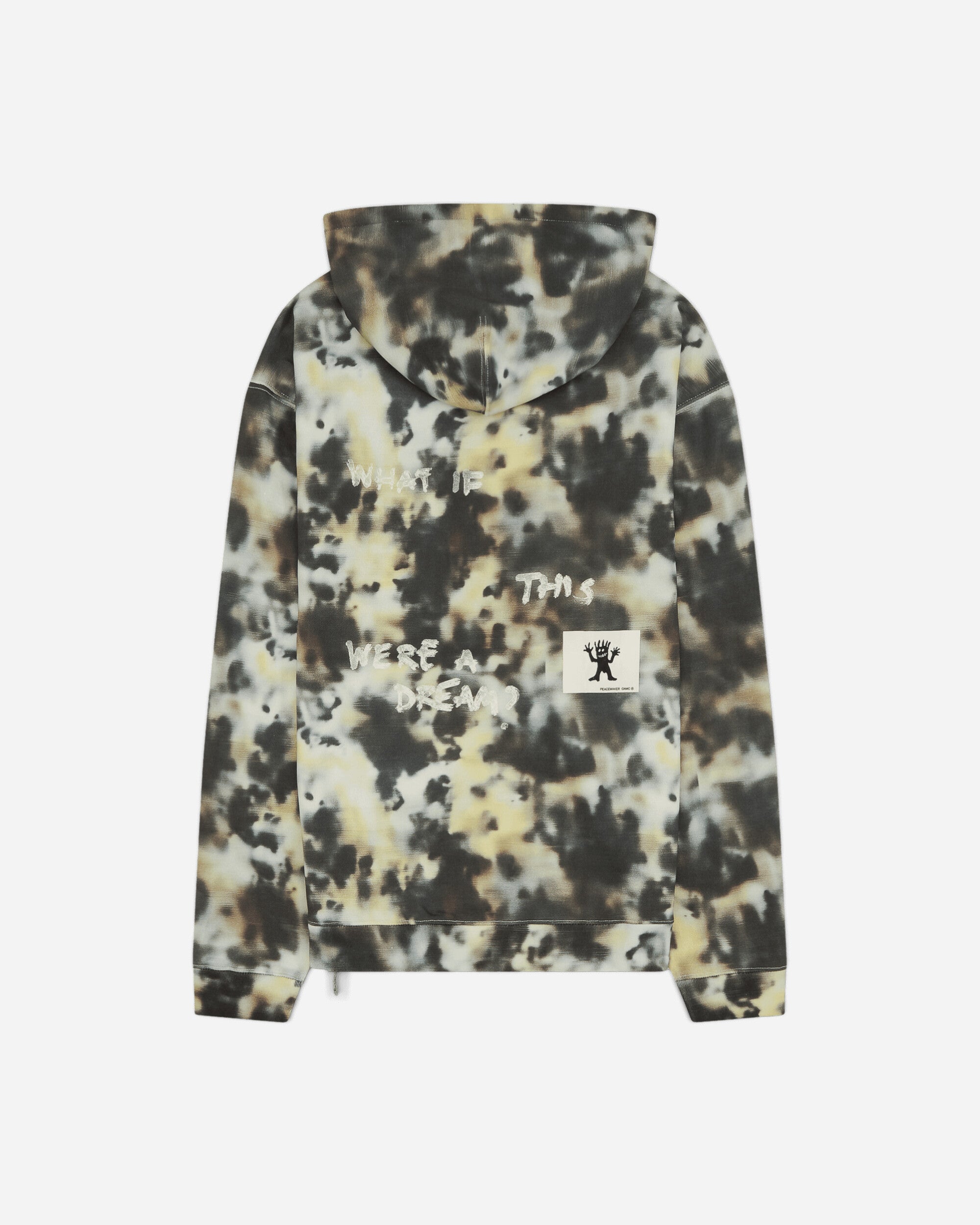 OAMC Peacemaker Loose Fit Hoodie Camo Print Military Camo Sweatshirts Hoodies PCM2OH01FFT00354 54