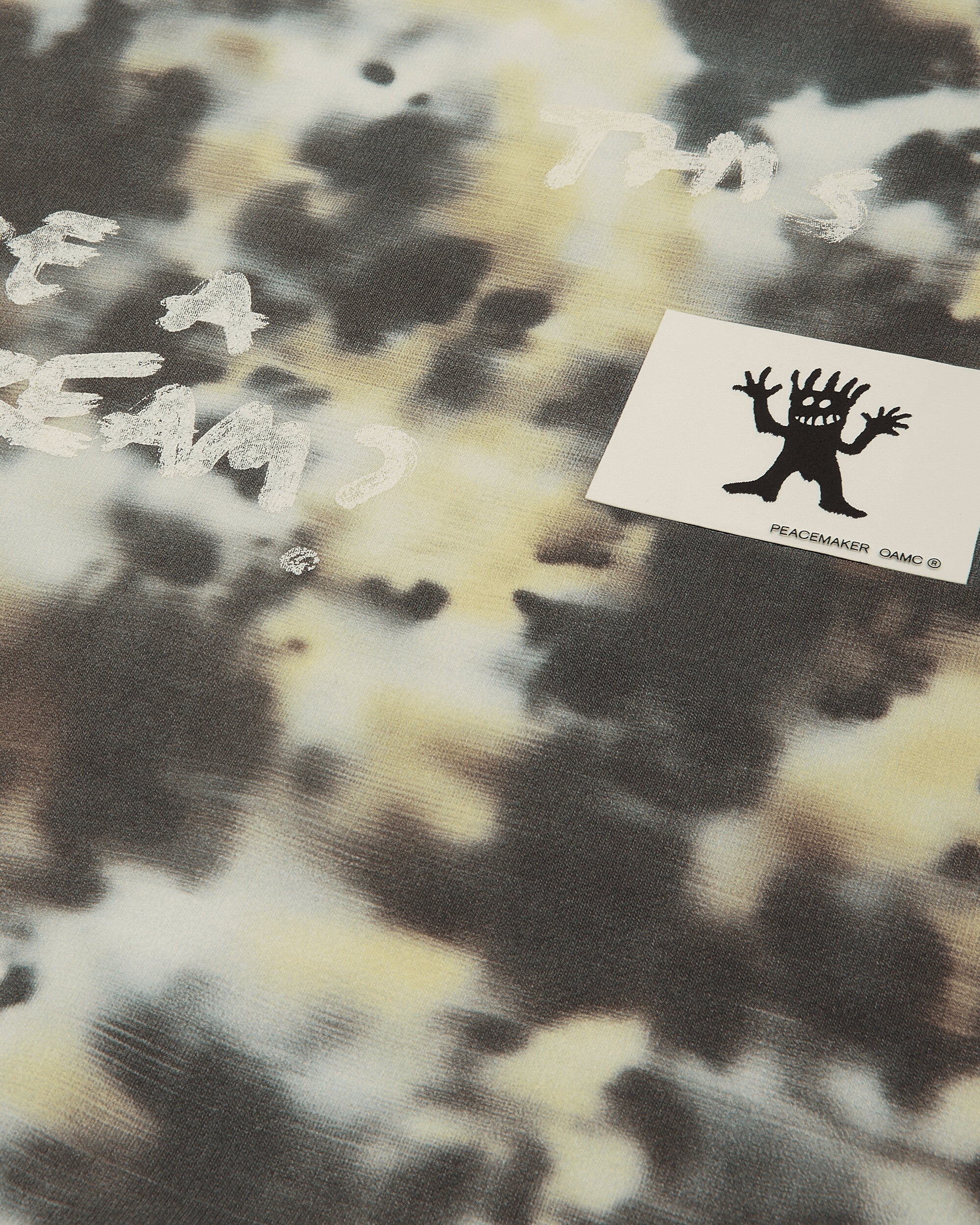 OAMC Peacemaker Loose Fit Hoodie Camo Print Military Camo Sweatshirts Hoodies PCM2OH01FFT00354 54