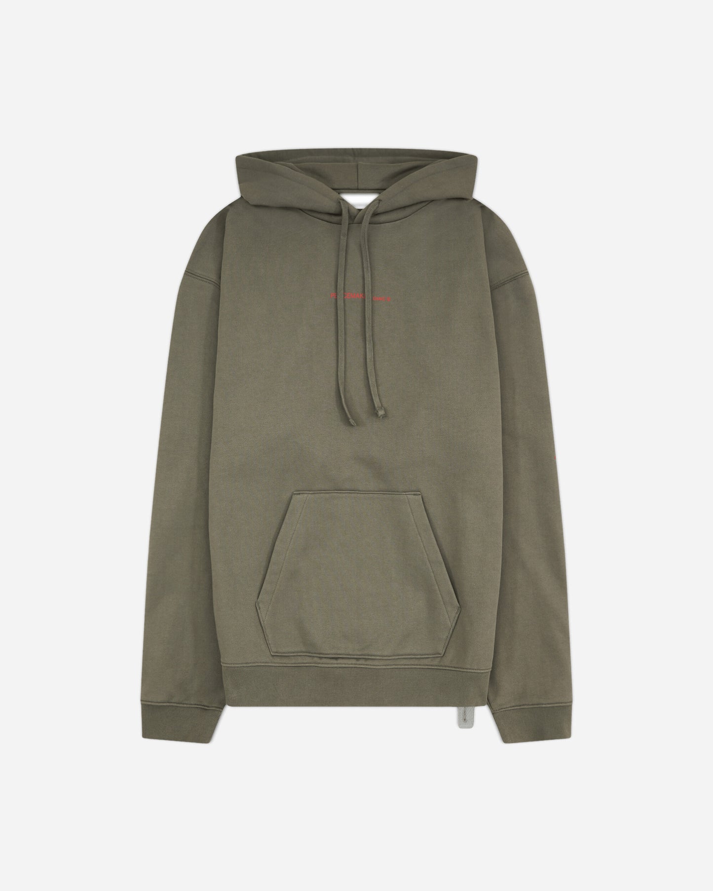 OAMC Peacemaker Loose Fit Hoodie Pigeon Print Gray Sweatshirts Hoodies PCM2OH01AFT00295 95